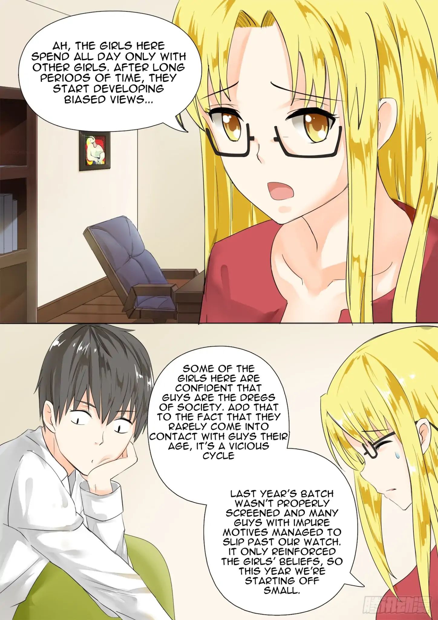 The Boy In The All-Girls School Chapter 4: A Surprise While Out Strolling - Picture 3