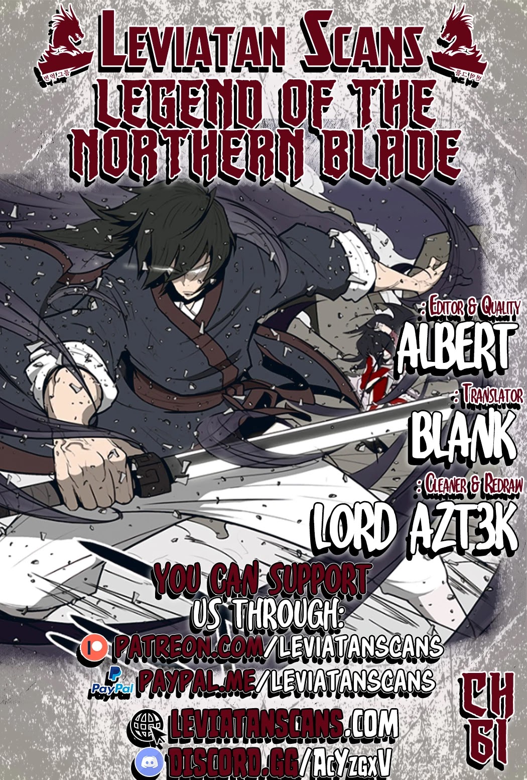 Legend Of The Northern Blade Chapter 61 - Picture 1