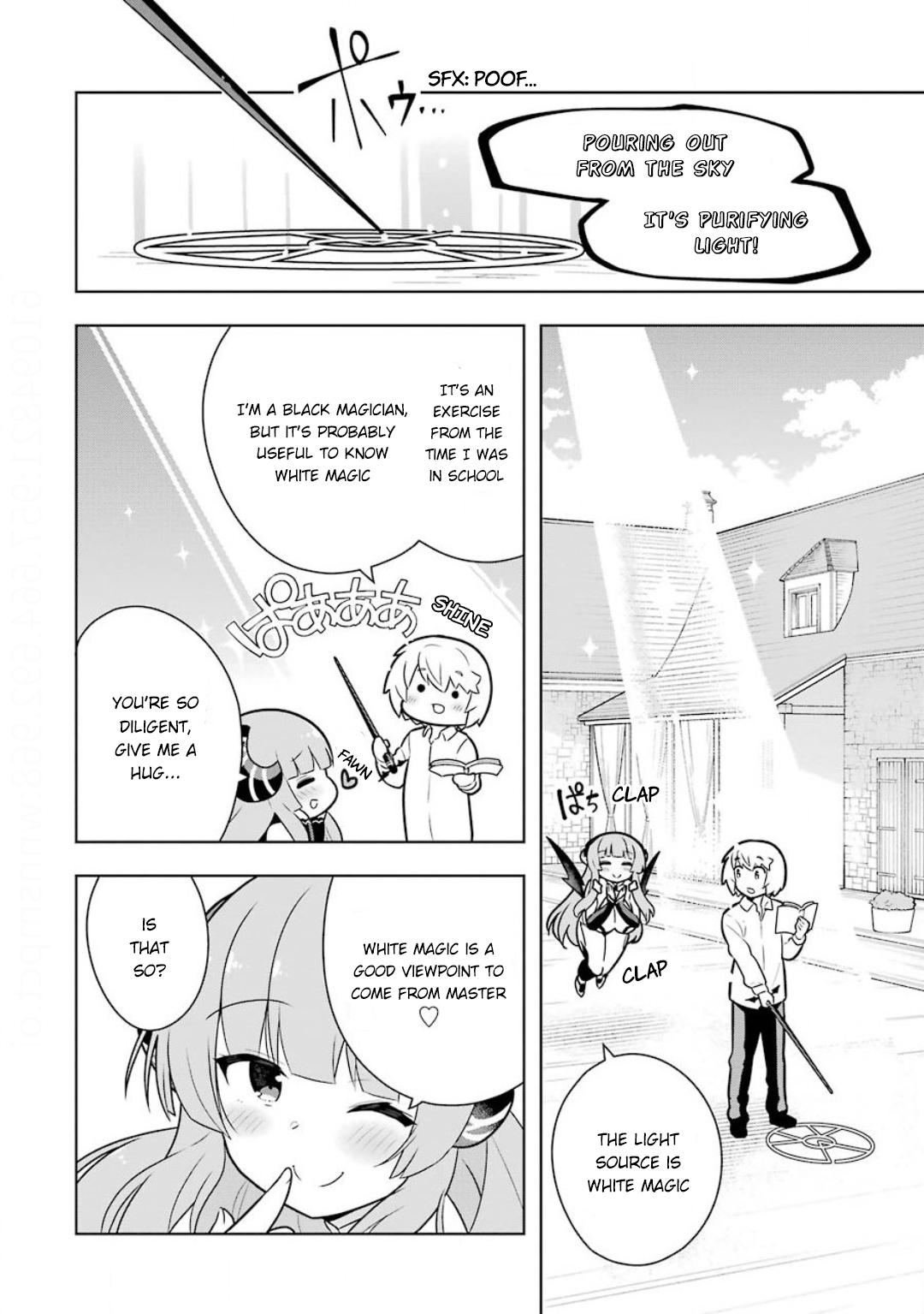 Though Young People Recoil From Entering The Black Magic Industry, I Found Its Treatment Of Employees Quite Good When I Entered It, And The President And Familiar Are Cute Too So Everything Is Awesome Chapter 23: Nursing Prez And White Magic - Picture 2