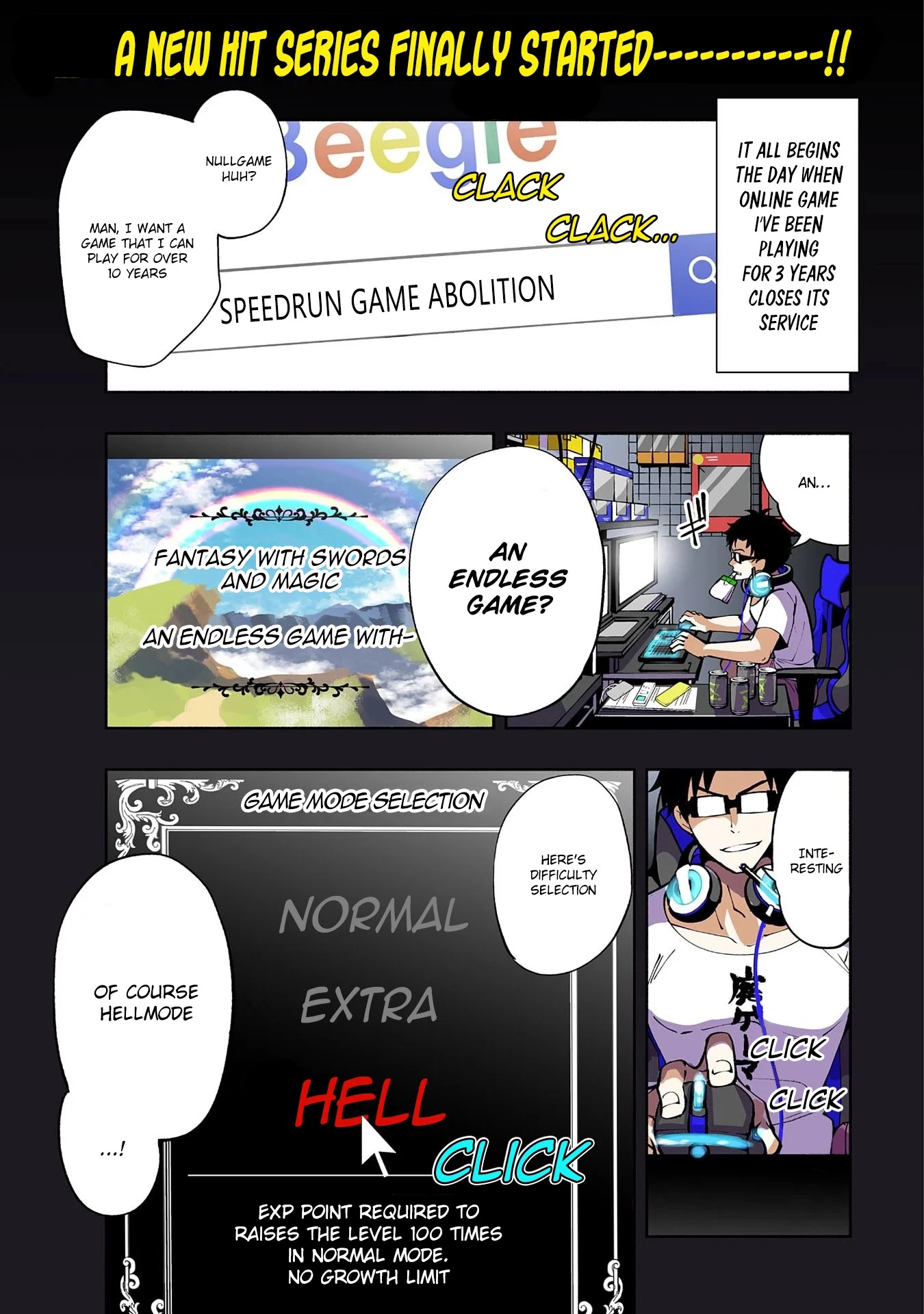 Hell Mode: Yarikomi Suki No Gamer Wa Hai Settei No Isekai De Musou Suru - Page 1