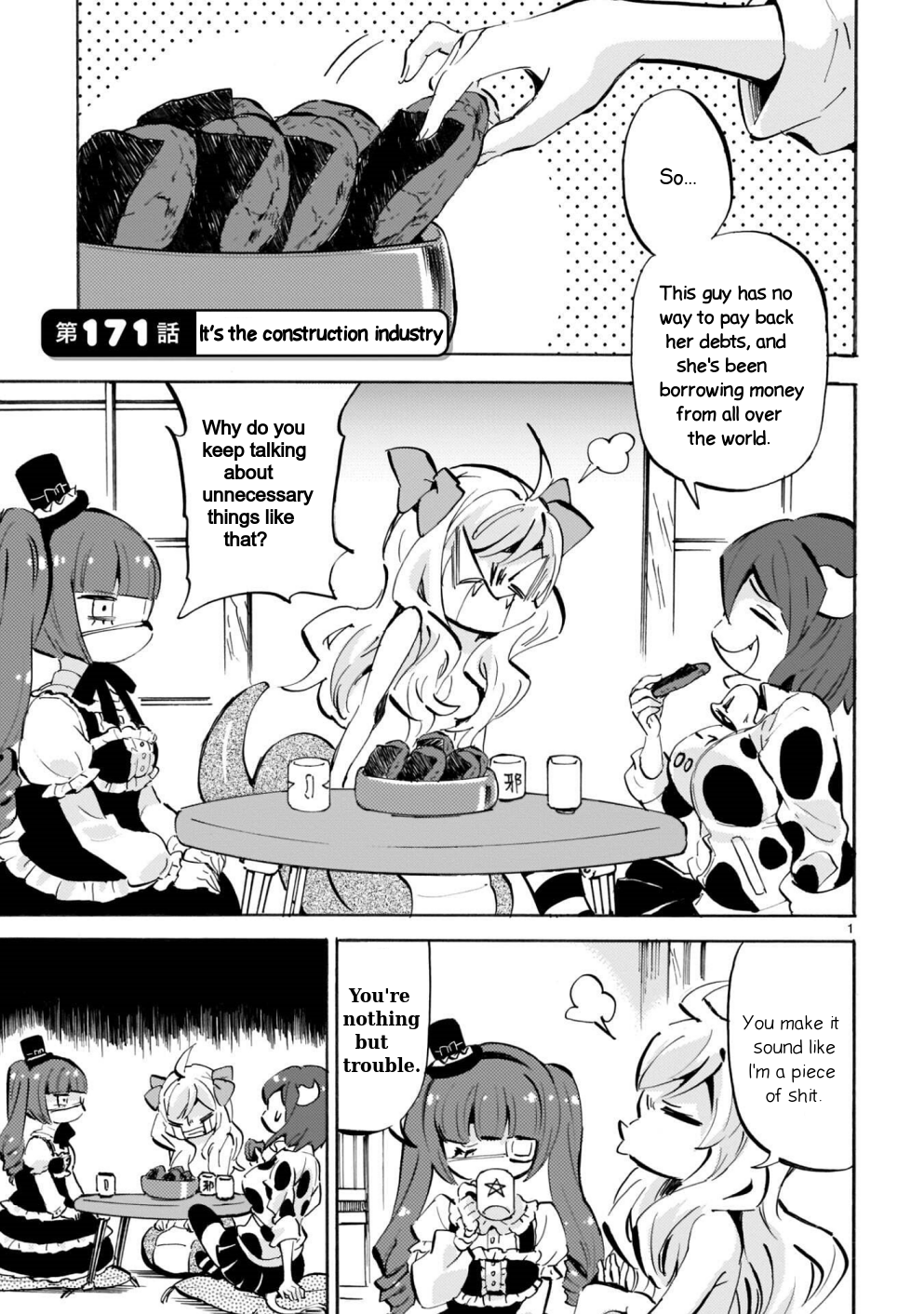 Jashin-Chan Dropkick Vol.15 Chapter 171: It's The Construction Industry - Picture 1