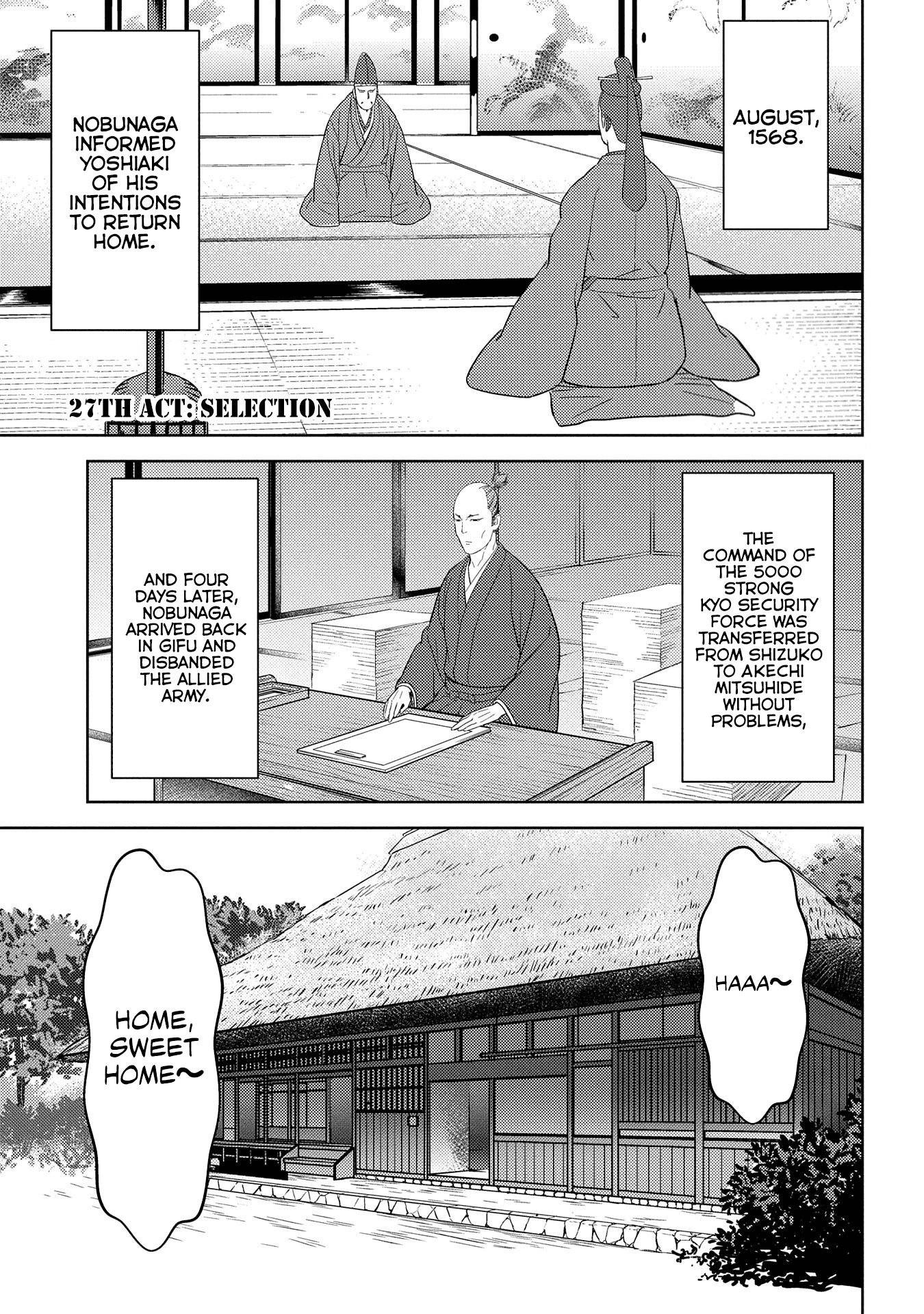 Sengoku Komachi Kurou Tan! Vol.6 Chapter 27: Selection - Picture 2