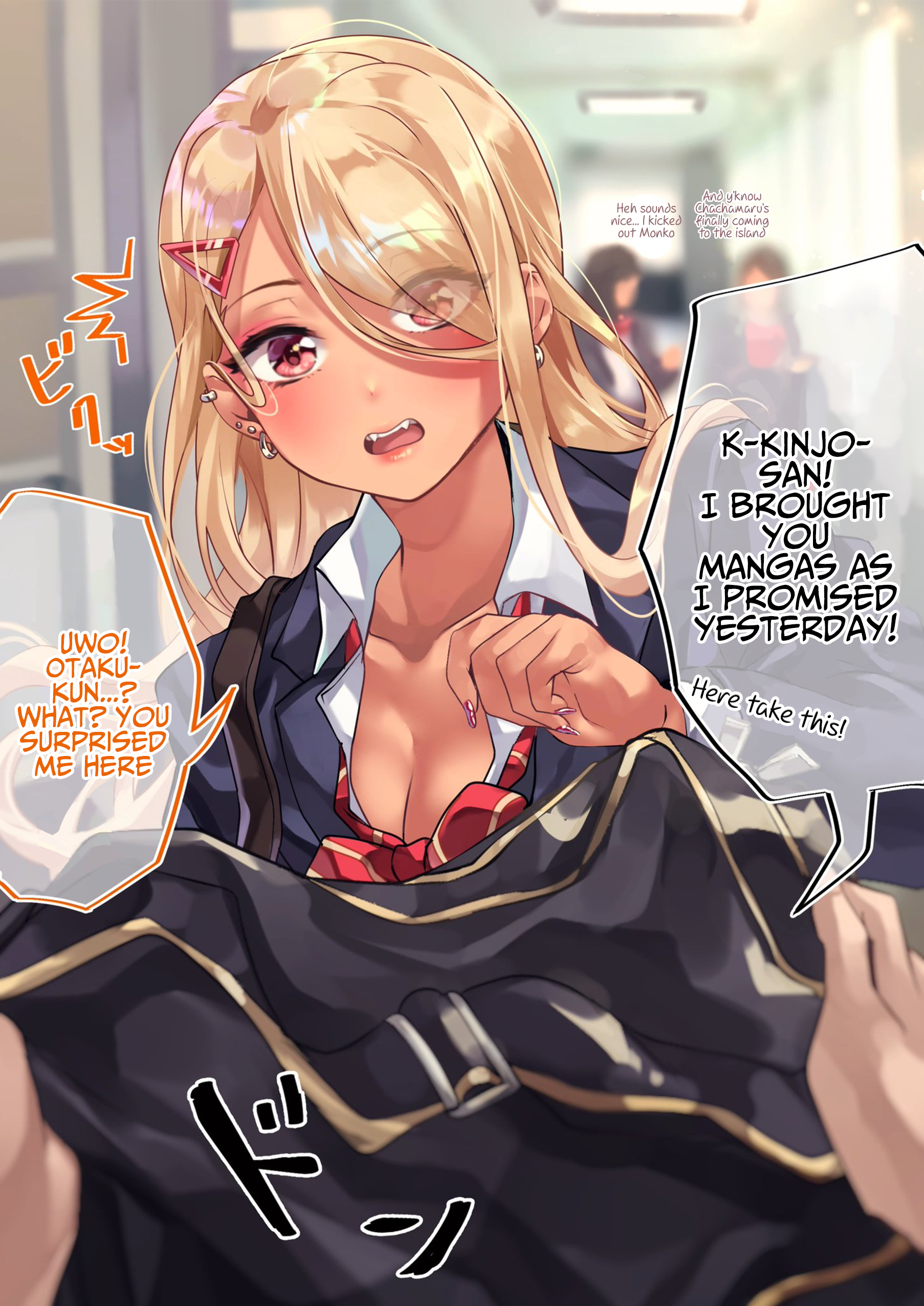 The Story Of An Otaku And A Gyaru Falling In Love Chapter 10: Affection Level: 7% - Picture 1
