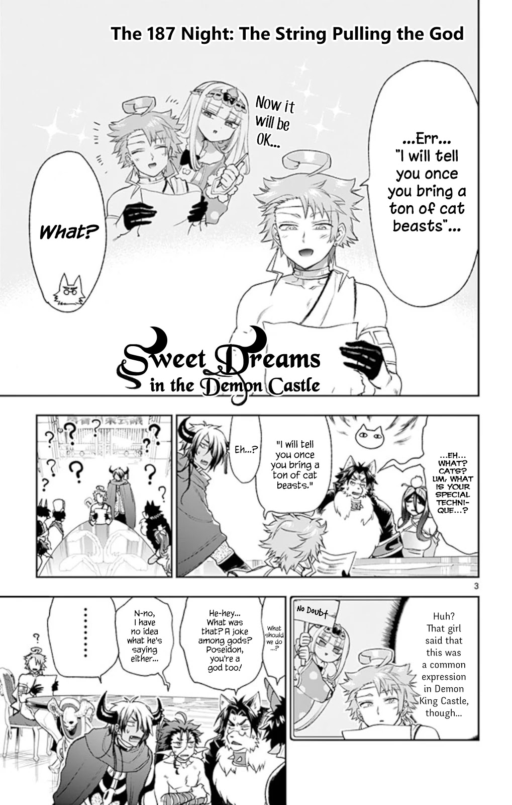 Maou-Jou De Oyasumi Chapter 187: The String Pulling The God - Picture 3