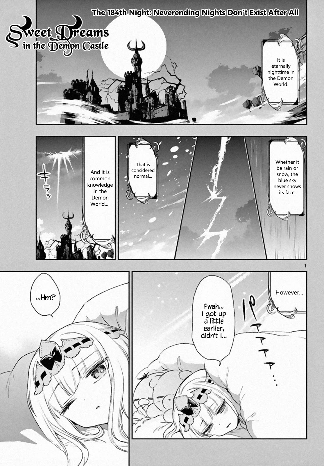 Maou-Jou De Oyasumi Chapter 184: Neverending Nights Don't Exist After All - Picture 1