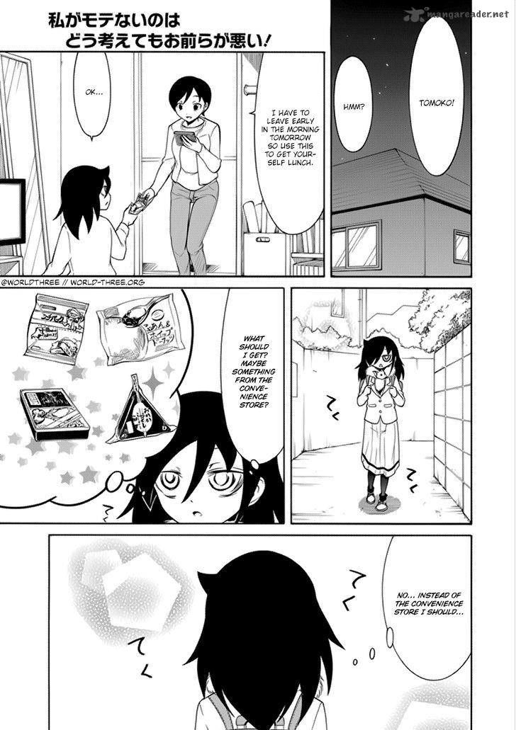 It's Not My Fault That I'm Not Popular! Vol.10 Chapter 97: Because I'm Not Popular, I'll Eat At The Cafeteria - Picture 1