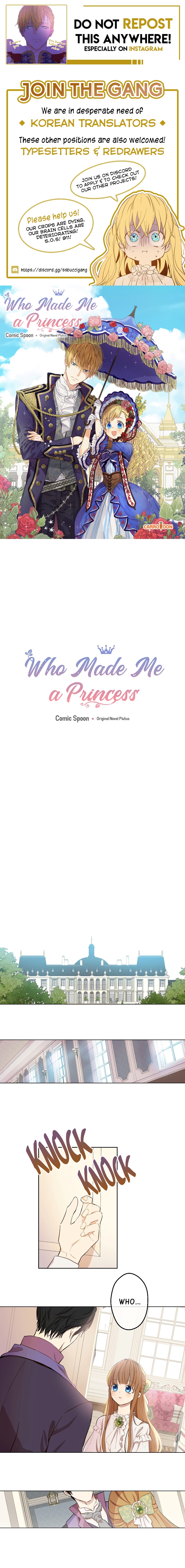 Who Made Me A Princess Chapter 67 - Picture 1