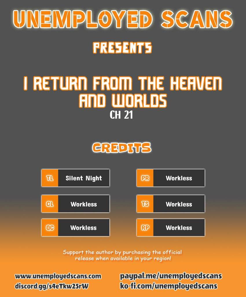 I Return From The Heaven And Worlds Chapter 21 - Picture 1
