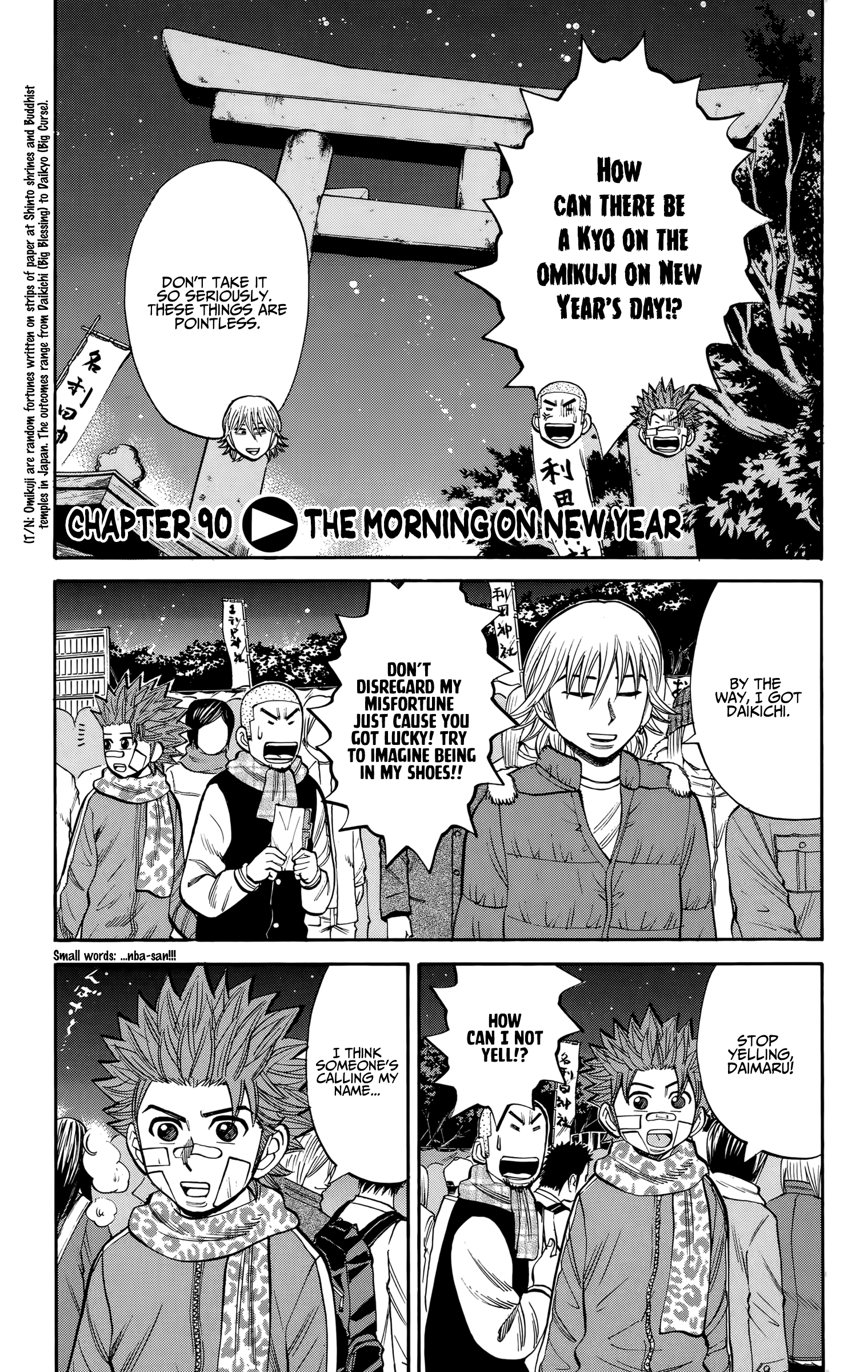 Nanba Mg5 Vol.11 Chapter 90: The Morning On New Year - Picture 1