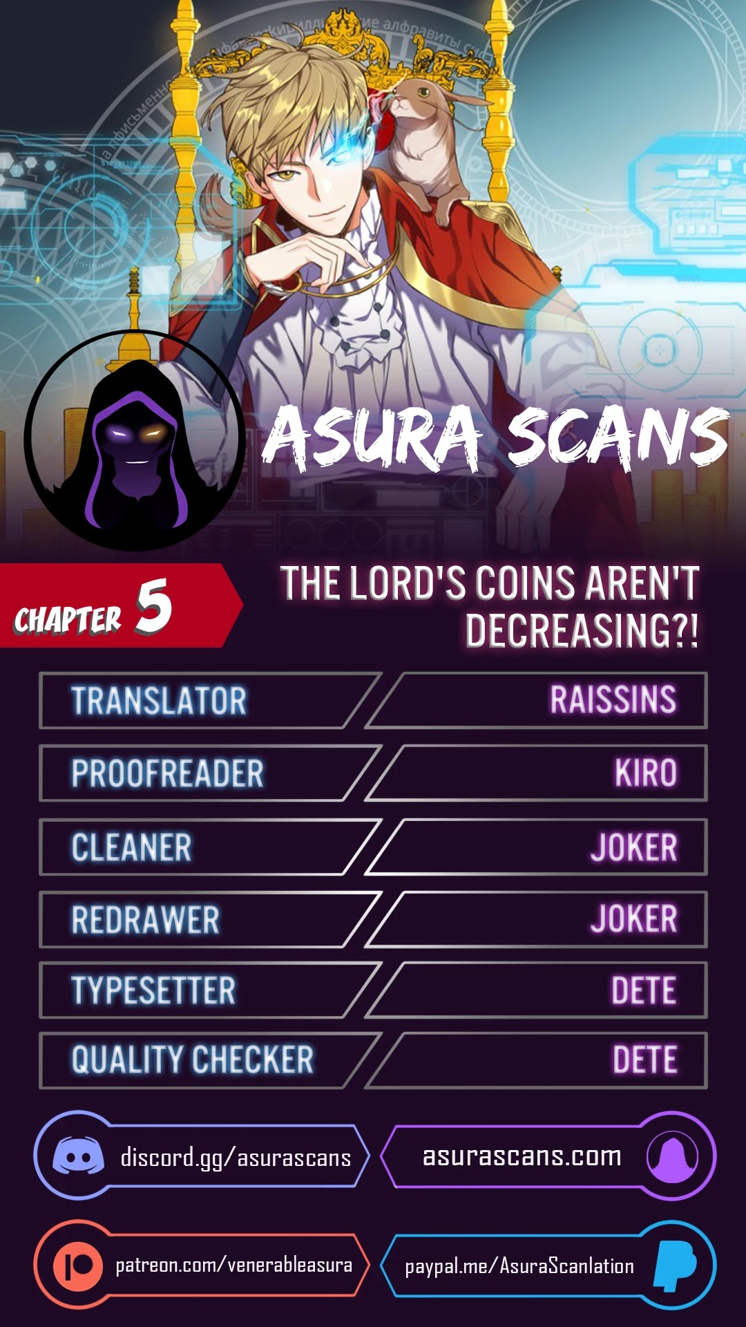 The Lord's Coins Aren't Decreasing?! Chapter 5 - Picture 1