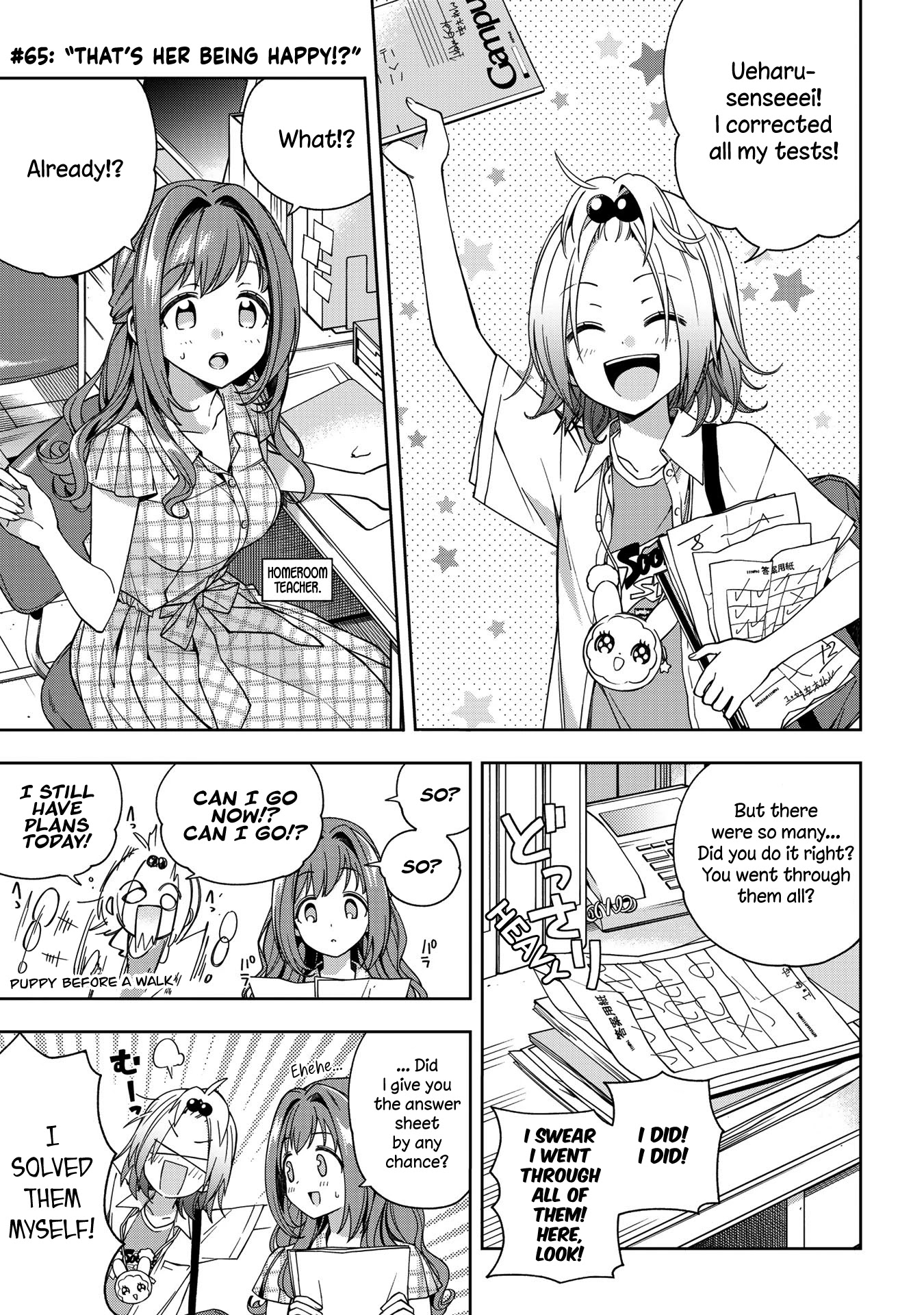 School Zone (Ningiyau) Chapter 65: That's Her Being Happy!? - Picture 1