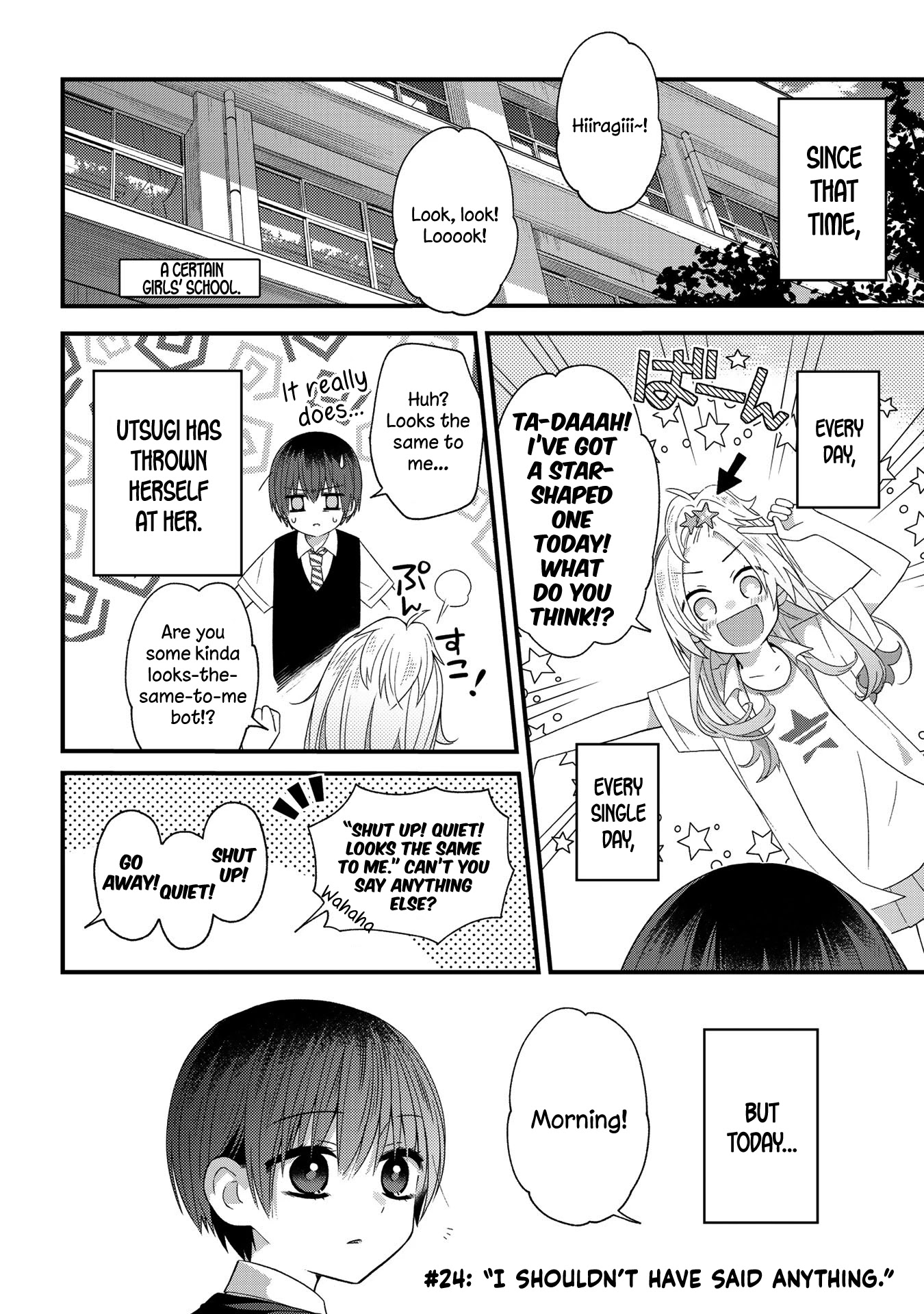 School Zone (Ningiyau) Chapter 24: I Shouldn't Have Said Anything. - Picture 1