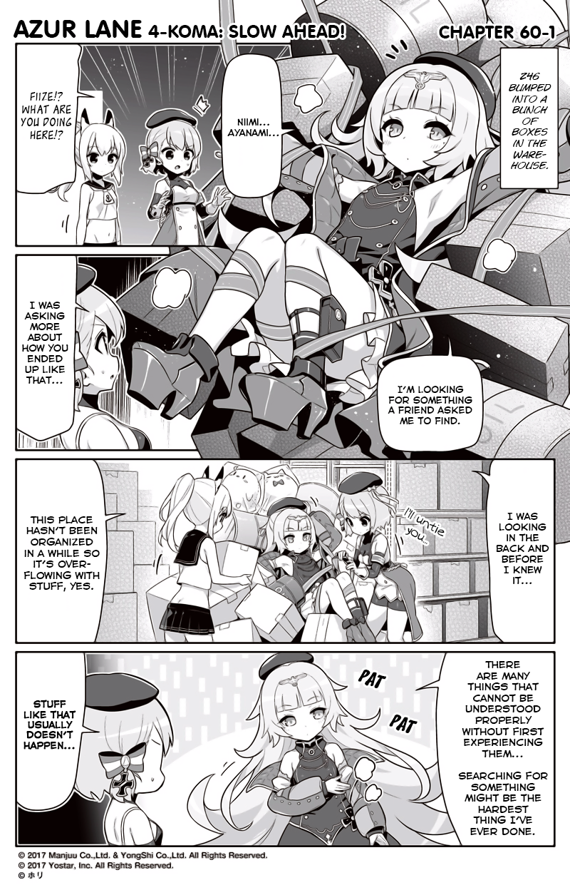 Azur Lane 4-Koma: Slow Ahead Chapter 60 - Picture 1