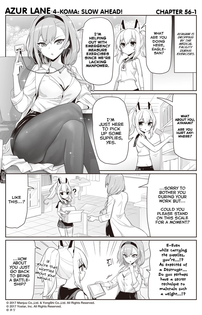 Azur Lane 4-Koma: Slow Ahead Chapter 56 - Picture 1