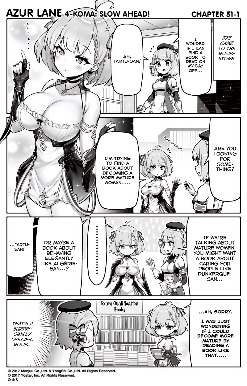 Azur Lane 4-Koma: Slow Ahead Chapter 51 - Picture 1