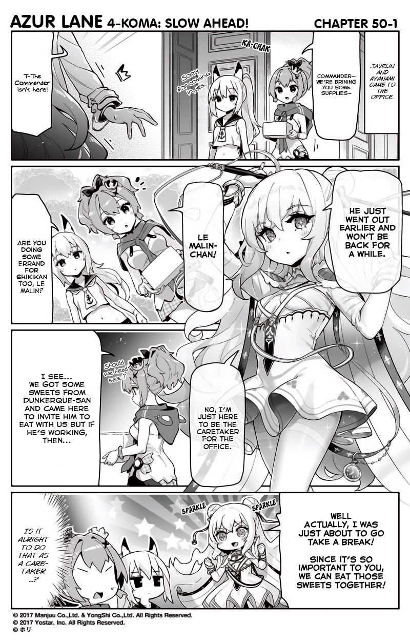 Azur Lane 4-Koma: Slow Ahead Chapter 50 - Picture 1