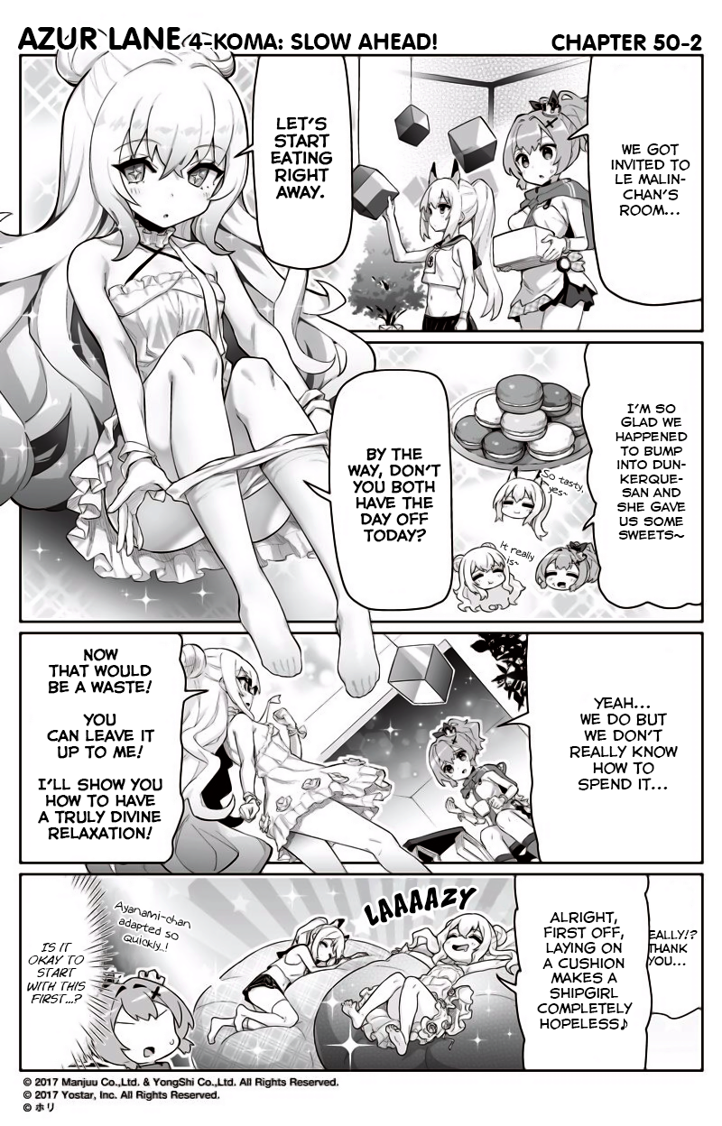Azur Lane 4-Koma: Slow Ahead Chapter 50 - Picture 2