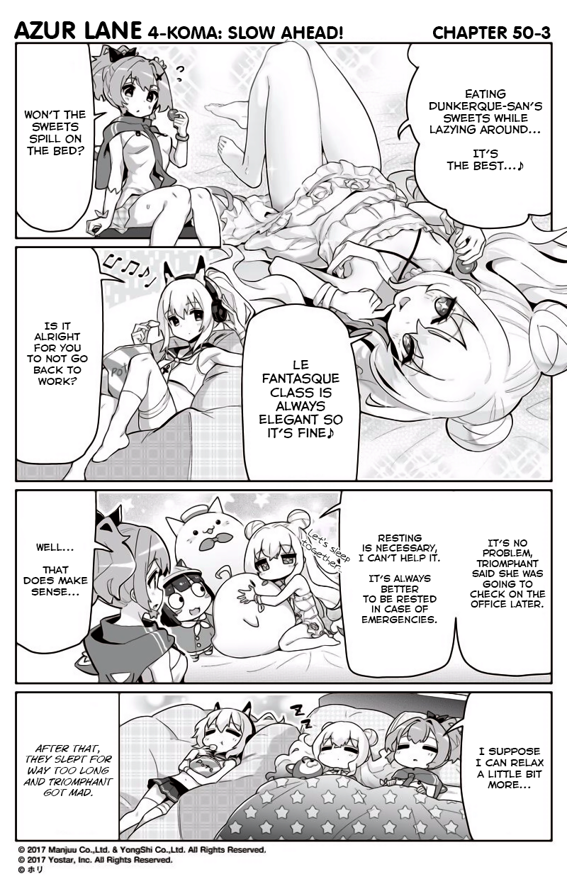 Azur Lane 4-Koma: Slow Ahead Chapter 50 - Picture 3