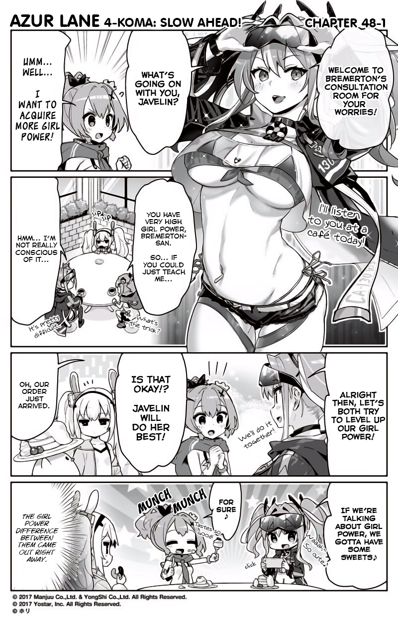 Azur Lane 4-Koma: Slow Ahead Chapter 48 - Picture 1