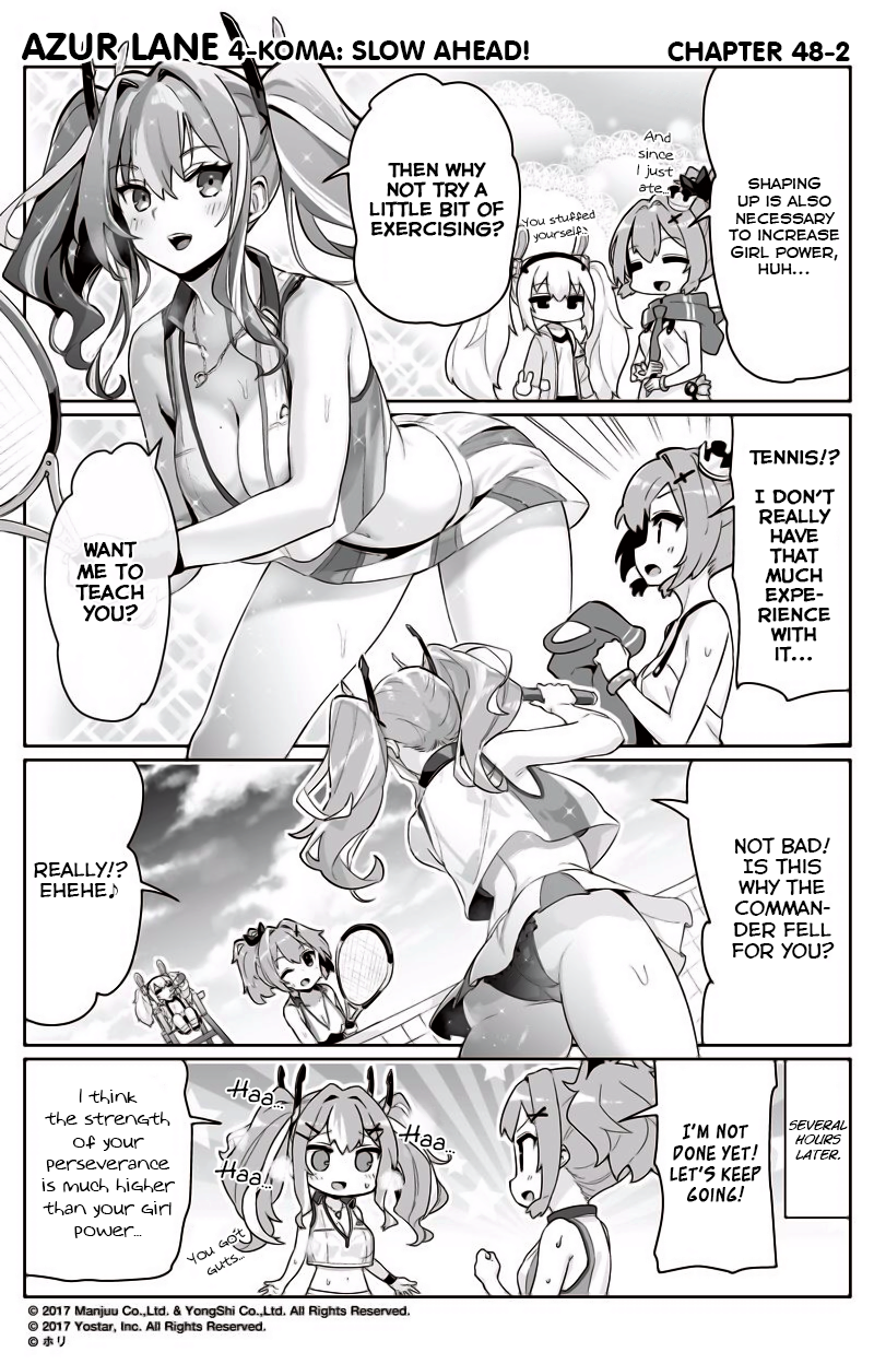 Azur Lane 4-Koma: Slow Ahead Chapter 48 - Picture 2