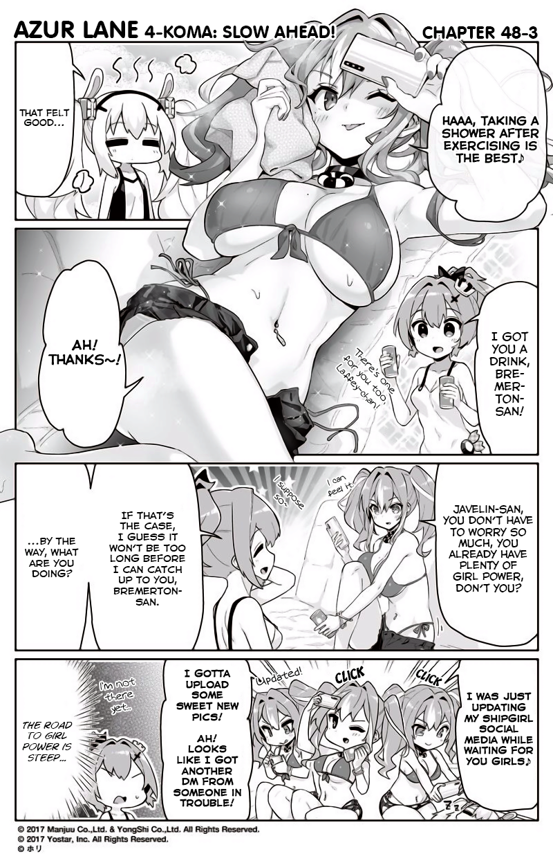 Azur Lane 4-Koma: Slow Ahead Chapter 48 - Picture 3