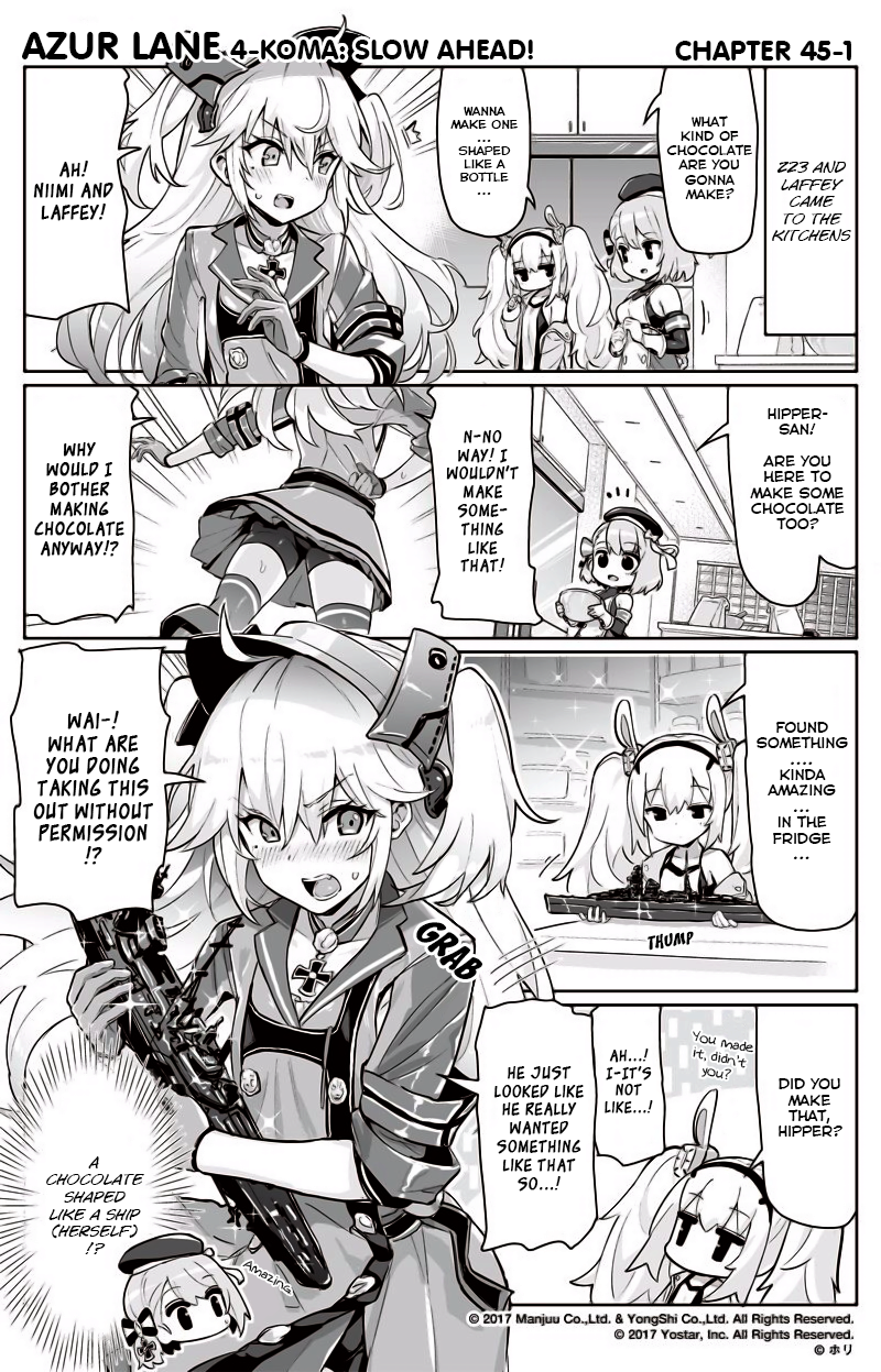 Azur Lane 4-Koma: Slow Ahead Chapter 45 - Picture 1