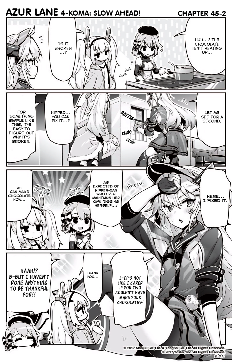 Azur Lane 4-Koma: Slow Ahead Chapter 45 - Picture 2