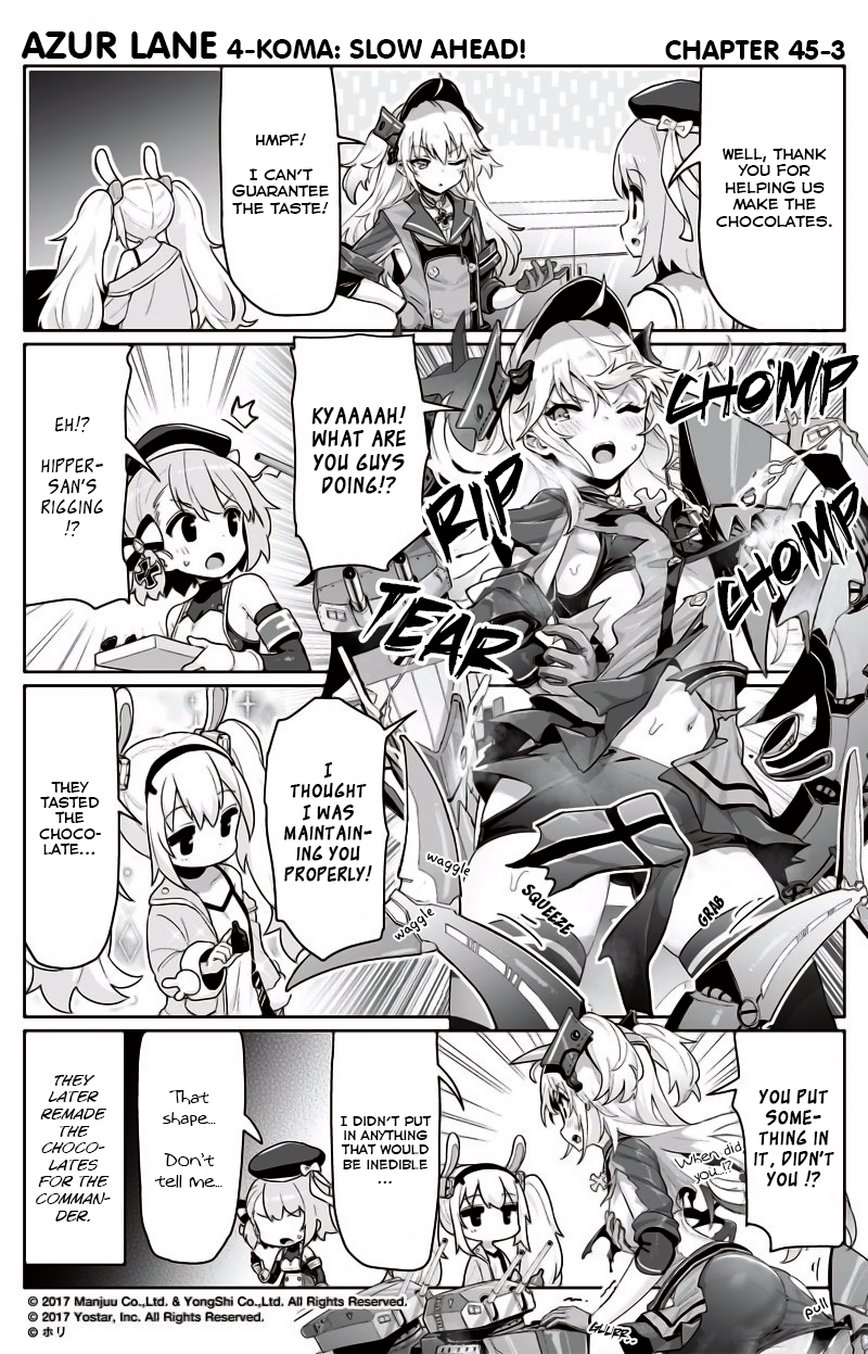 Azur Lane 4-Koma: Slow Ahead Chapter 45 - Picture 3