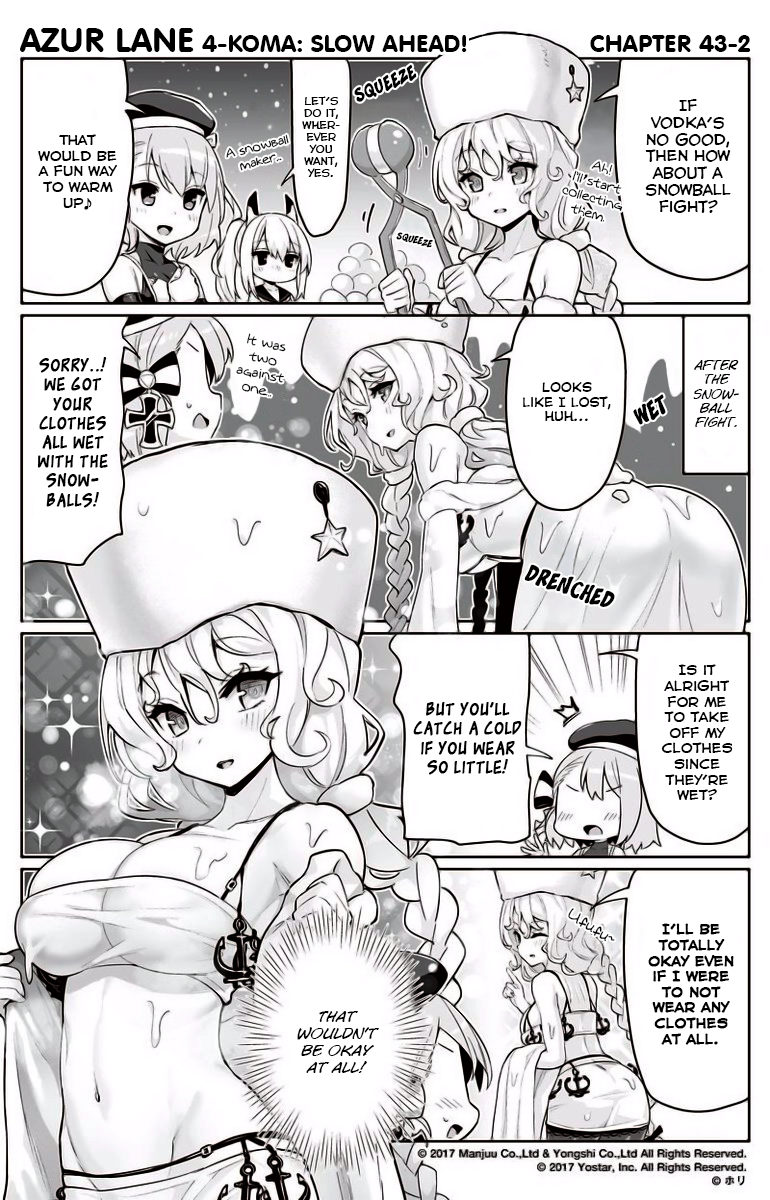Azur Lane 4-Koma: Slow Ahead Chapter 43 - Picture 2