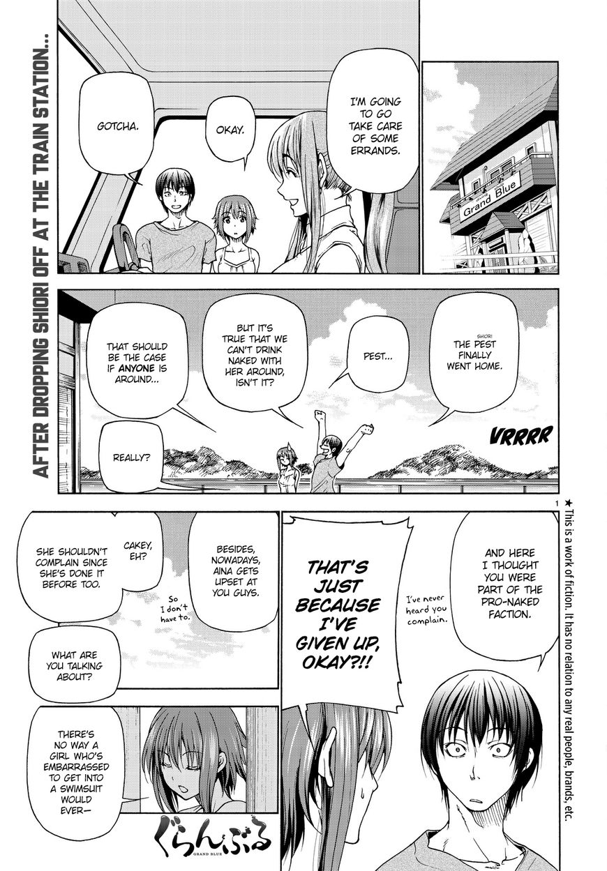 Grand Blue Chapter 29 : The Impression Game - Picture 2
