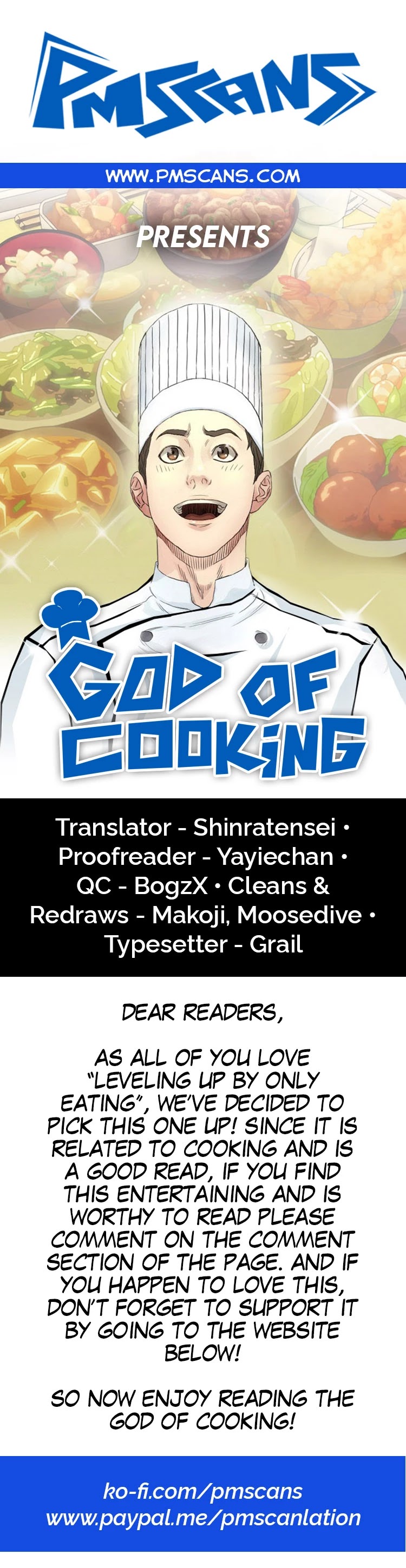 God Of Cooking - Page 1