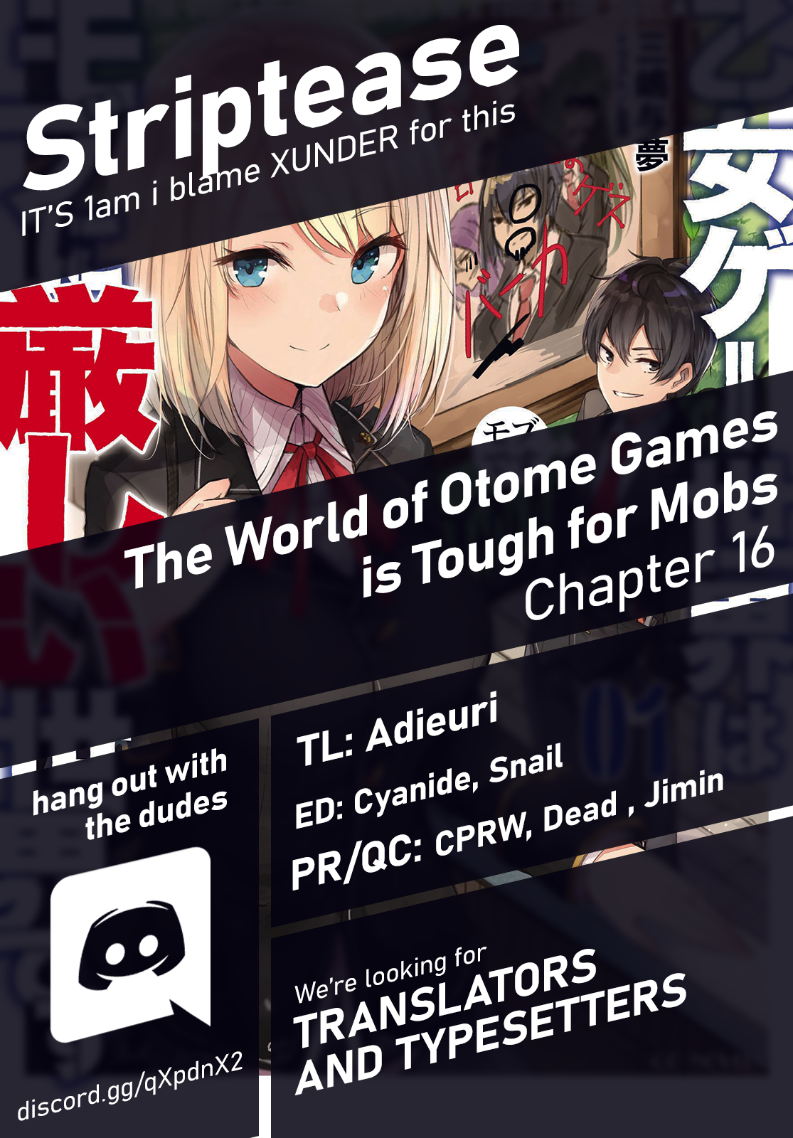 The World Of Otome Games Is Tough For Mobs Chapter 16: The Queen - Picture 1