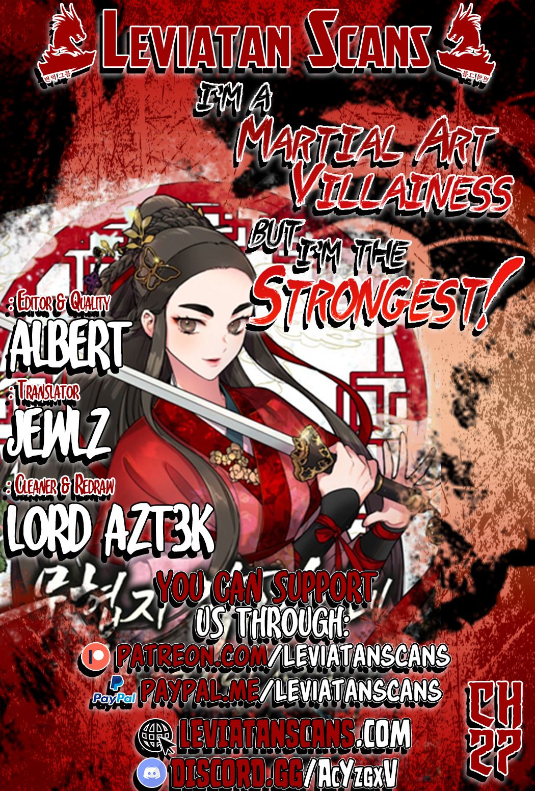 I’M A Martial Art Villainess But I’M The Strongest! Chapter 27 - Picture 1