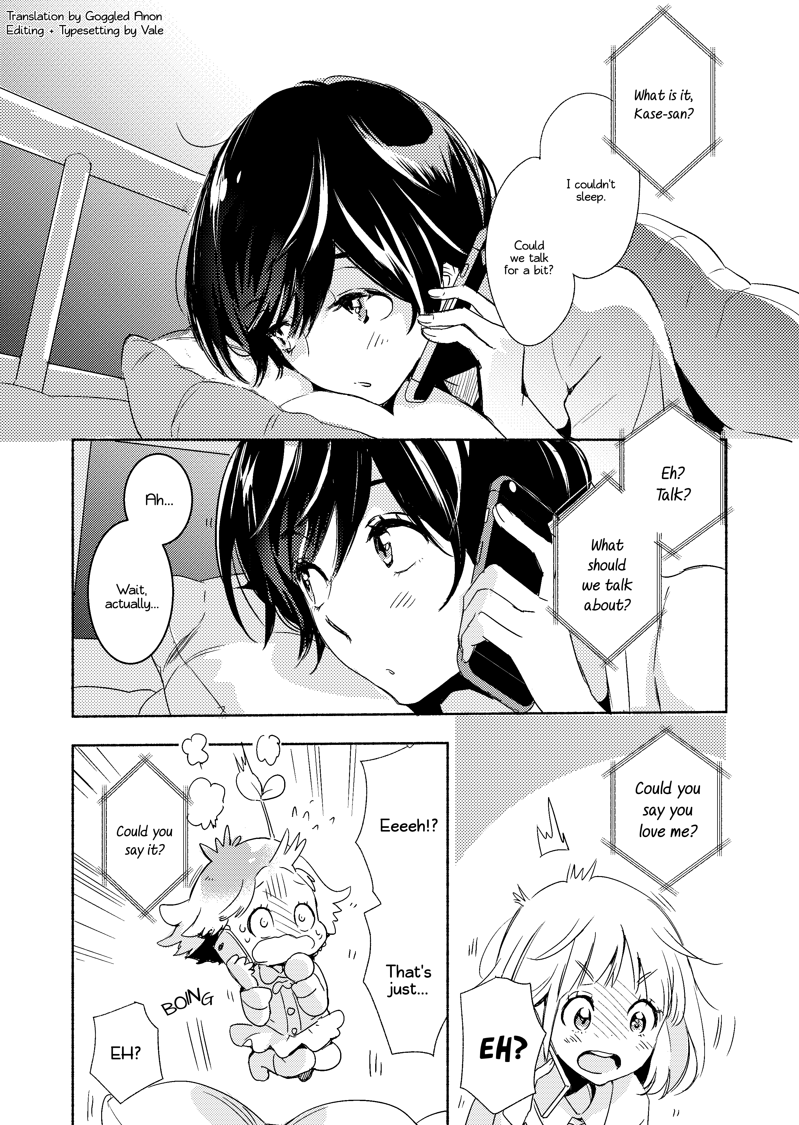 Yamada To Kase-San Chapter 13.5: Extra - Lights Out And Kase-San - Picture 2