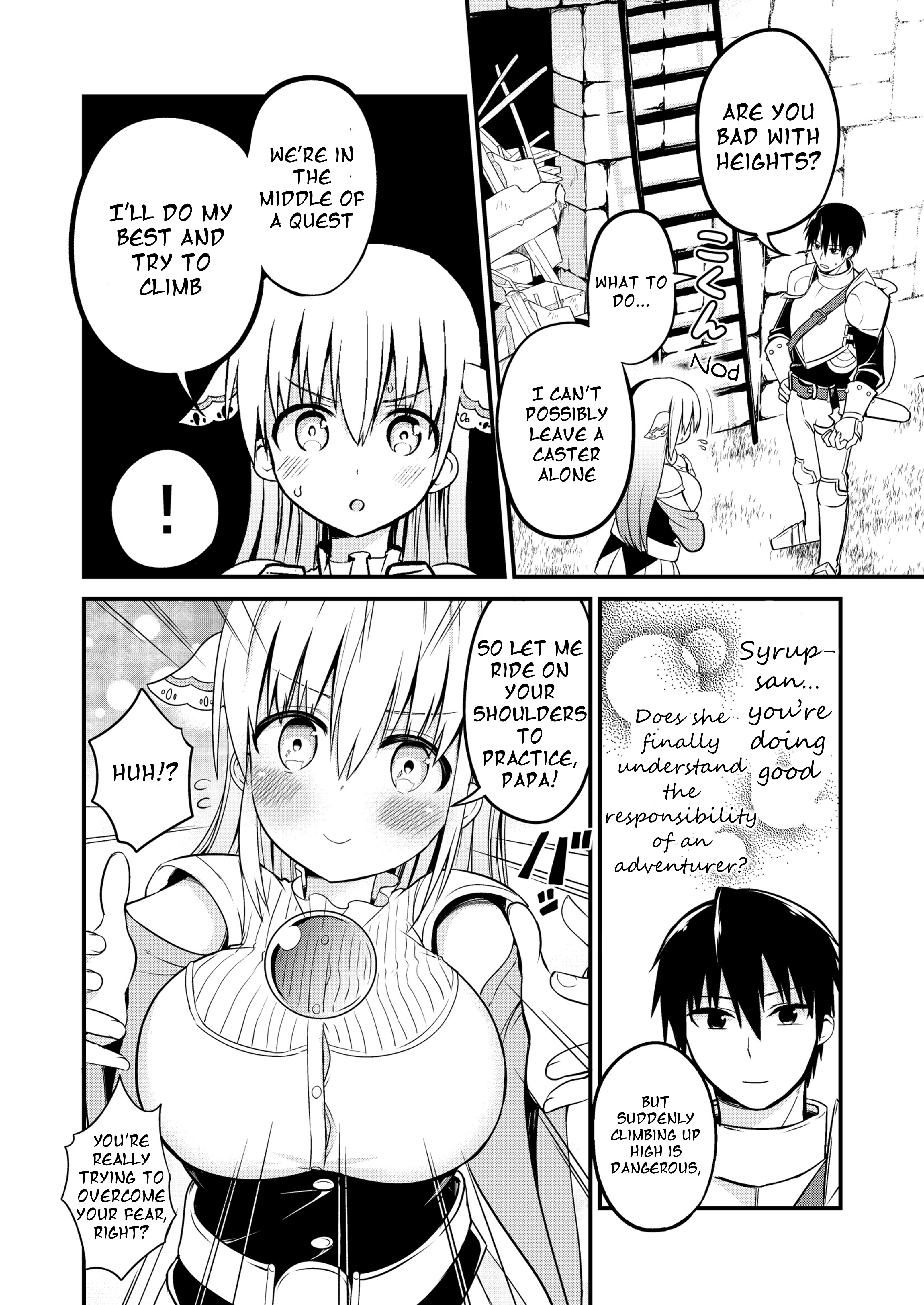 Shiro Madoushi Syrup-San Vol.1 Chapter 18: White Mage Syrup-San Overcoming Her Fear - Picture 2