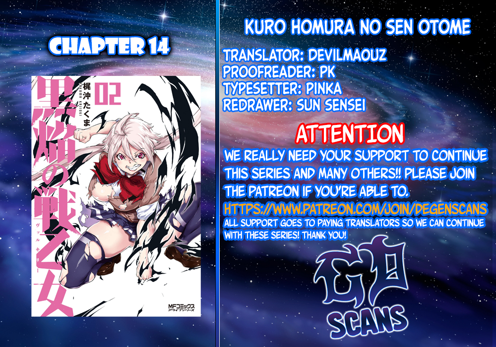 Kuro Homura No Sen Otome Chapter 14: Flame Party's Rage - Picture 1