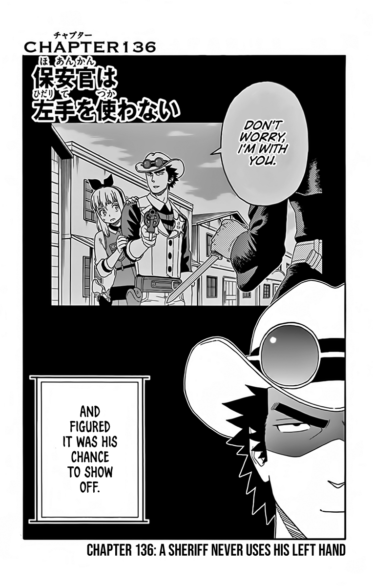Hoankan Evans No Uso Chapter 136: A Sheriff Never Uses His Left Hand - Picture 2