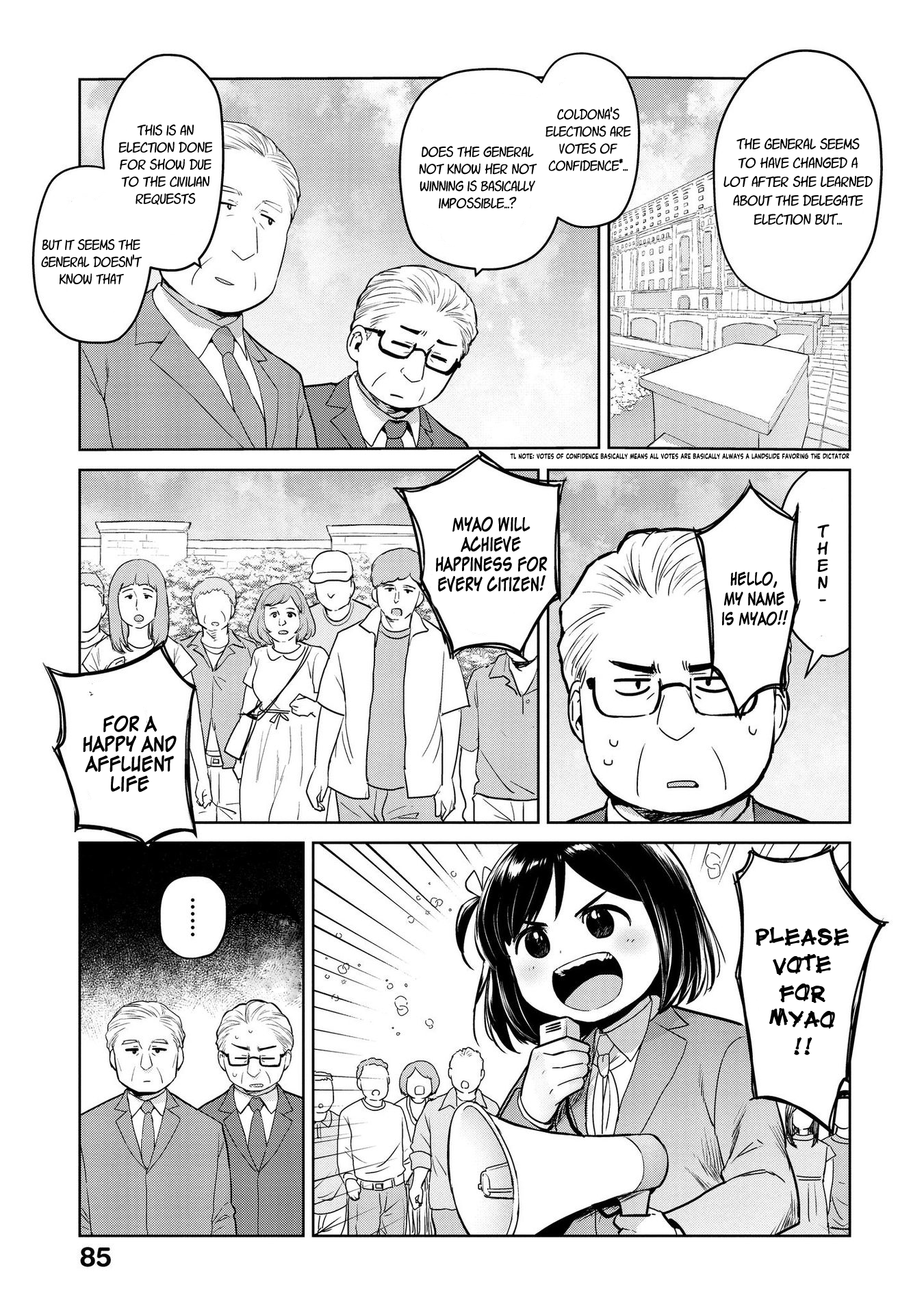 Oh, Our General Myao Vol.2 Chapter 21: In Which Myao Makes An Announcement - Picture 3