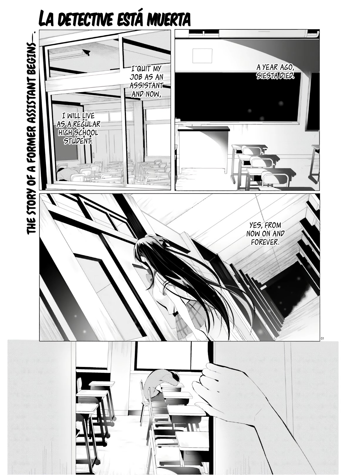 Tantei Wa Mou, Shindeiru - Page 1