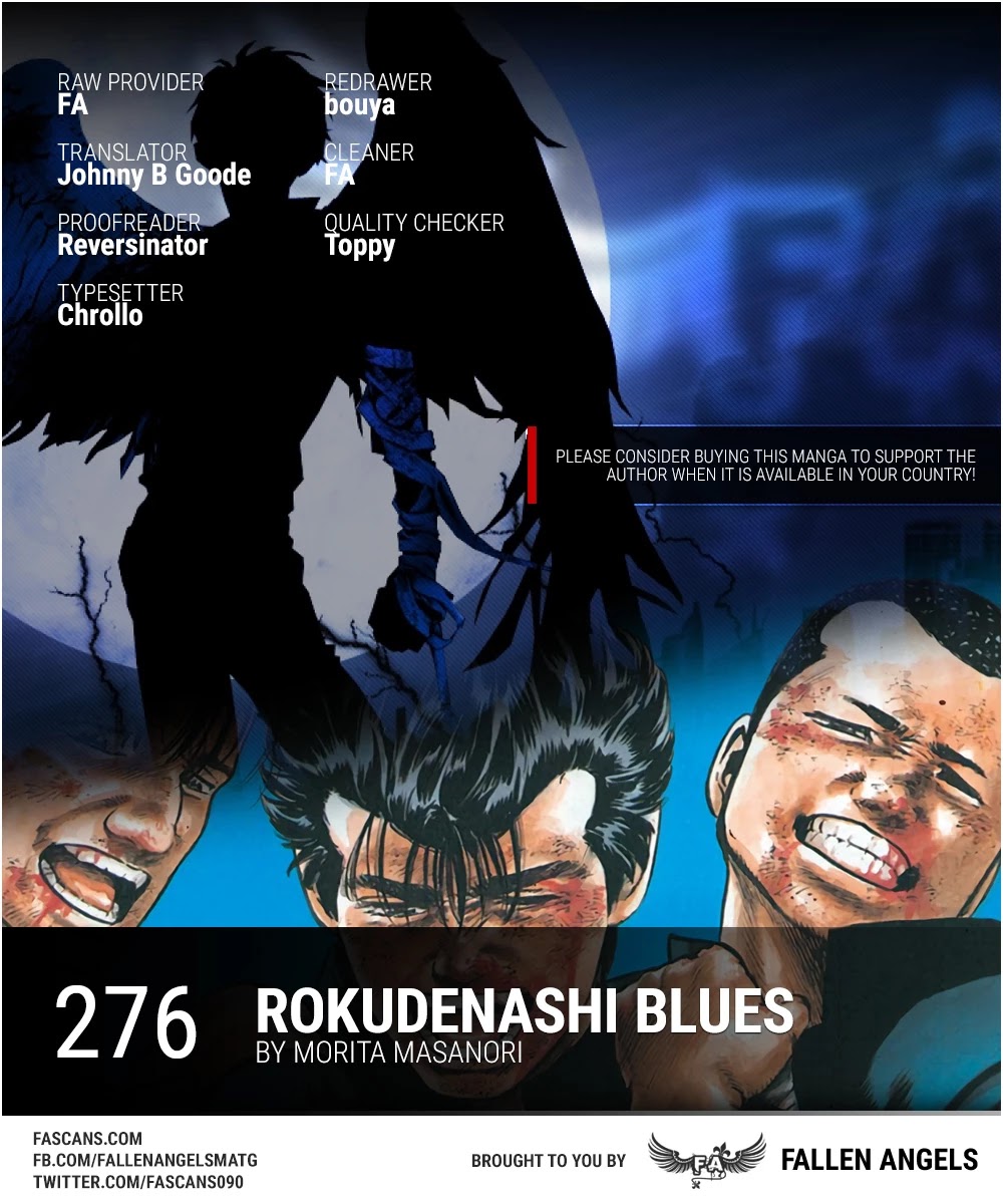 Rokudenashi Blues Chapter 276: Owing A Debt - Picture 1