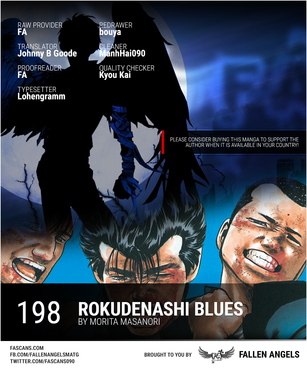 Rokudenashi Blues Chapter 198 - Picture 1