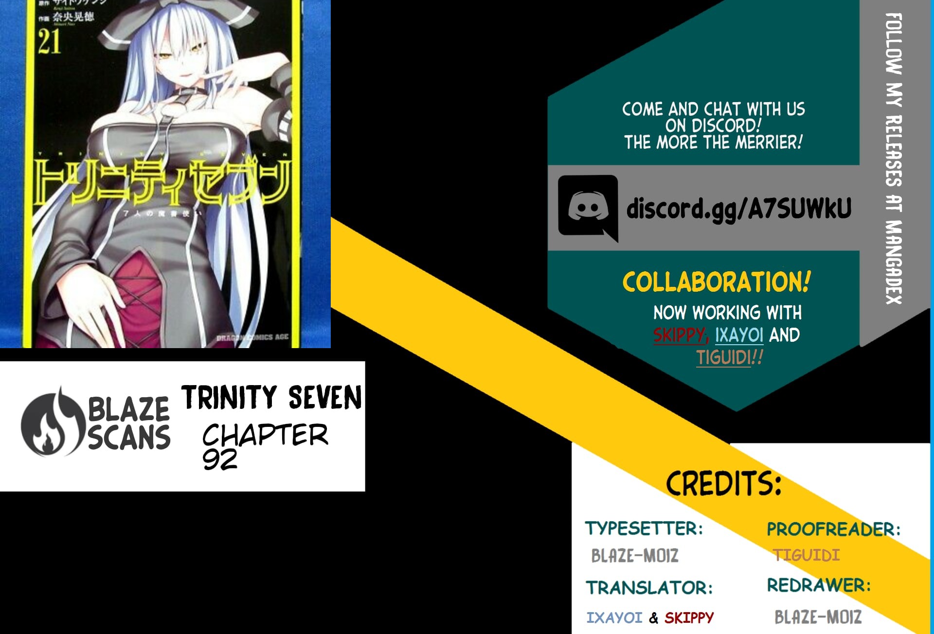 Trinity Seven: 7-Nin No Mahoutsukai Vol.21 Chapter 92: Demon Hunt & Mantra Searcher - Picture 1