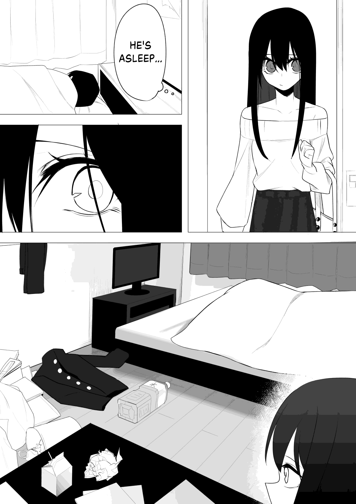 Mitsuishi-San Chapter 9: Waking Up To A Girl In My Room - Picture 2