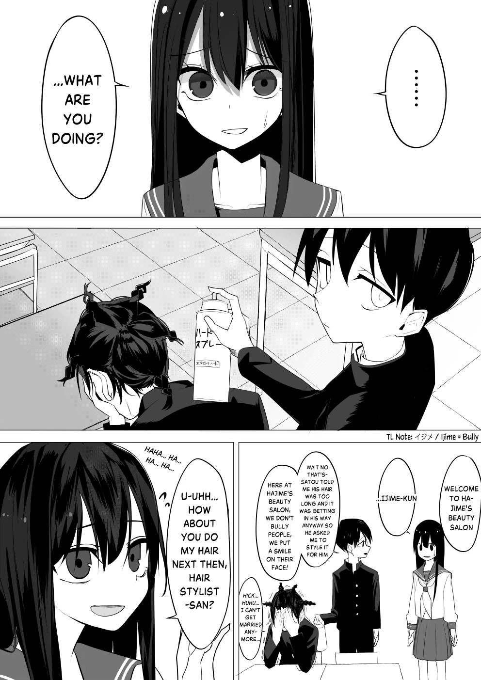 Mitsuishi-San Chapter 7: Braiding The Hair Of My Classmate - Picture 1