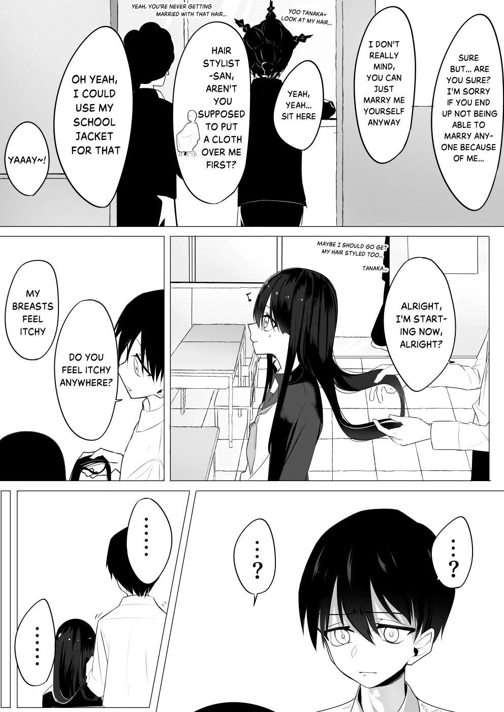Mitsuishi-San Chapter 7: Braiding The Hair Of My Classmate - Picture 2