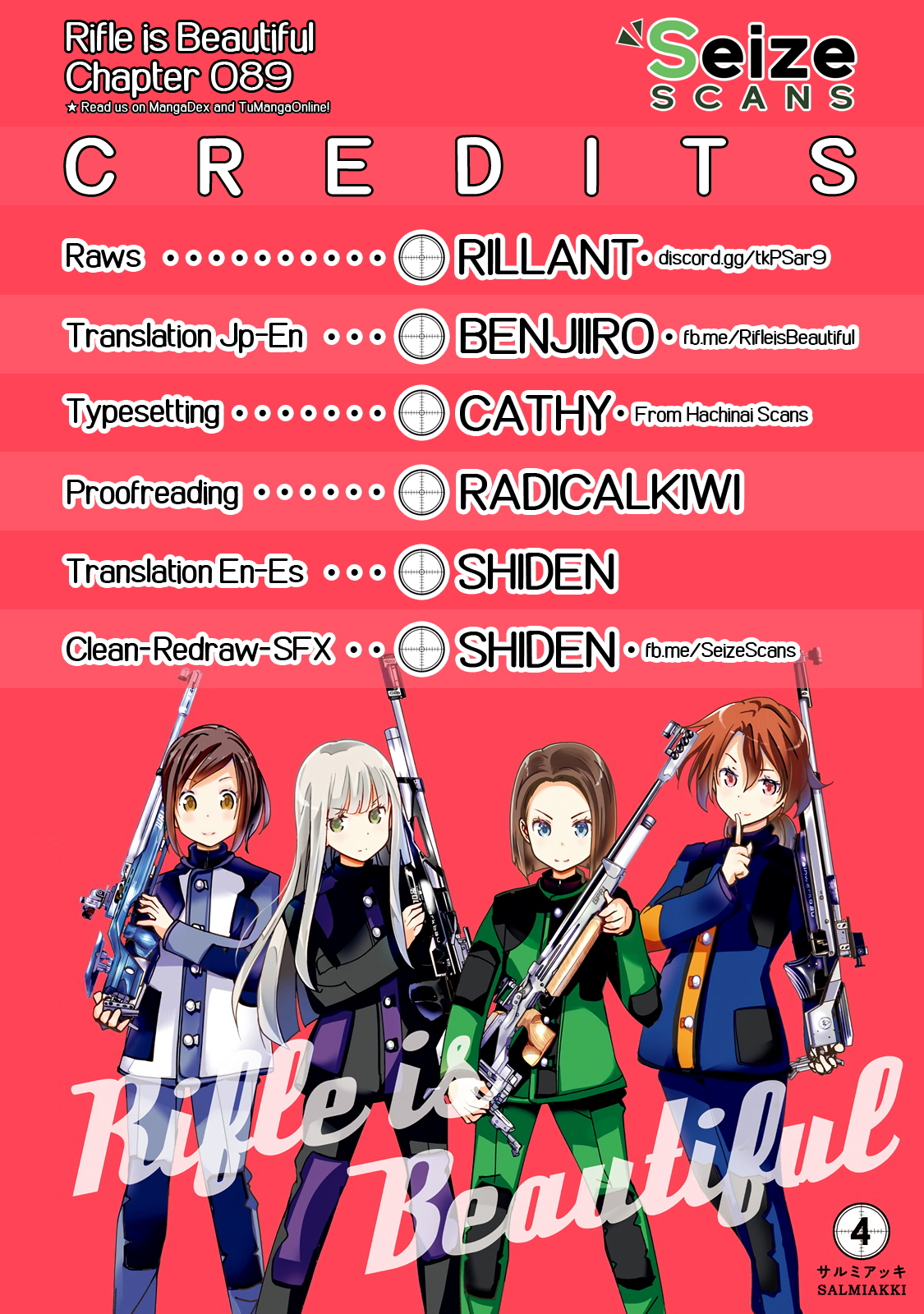 Rifle Is Beautiful Vol.4 Chapter 89: I Can See Through Everything - Picture 1
