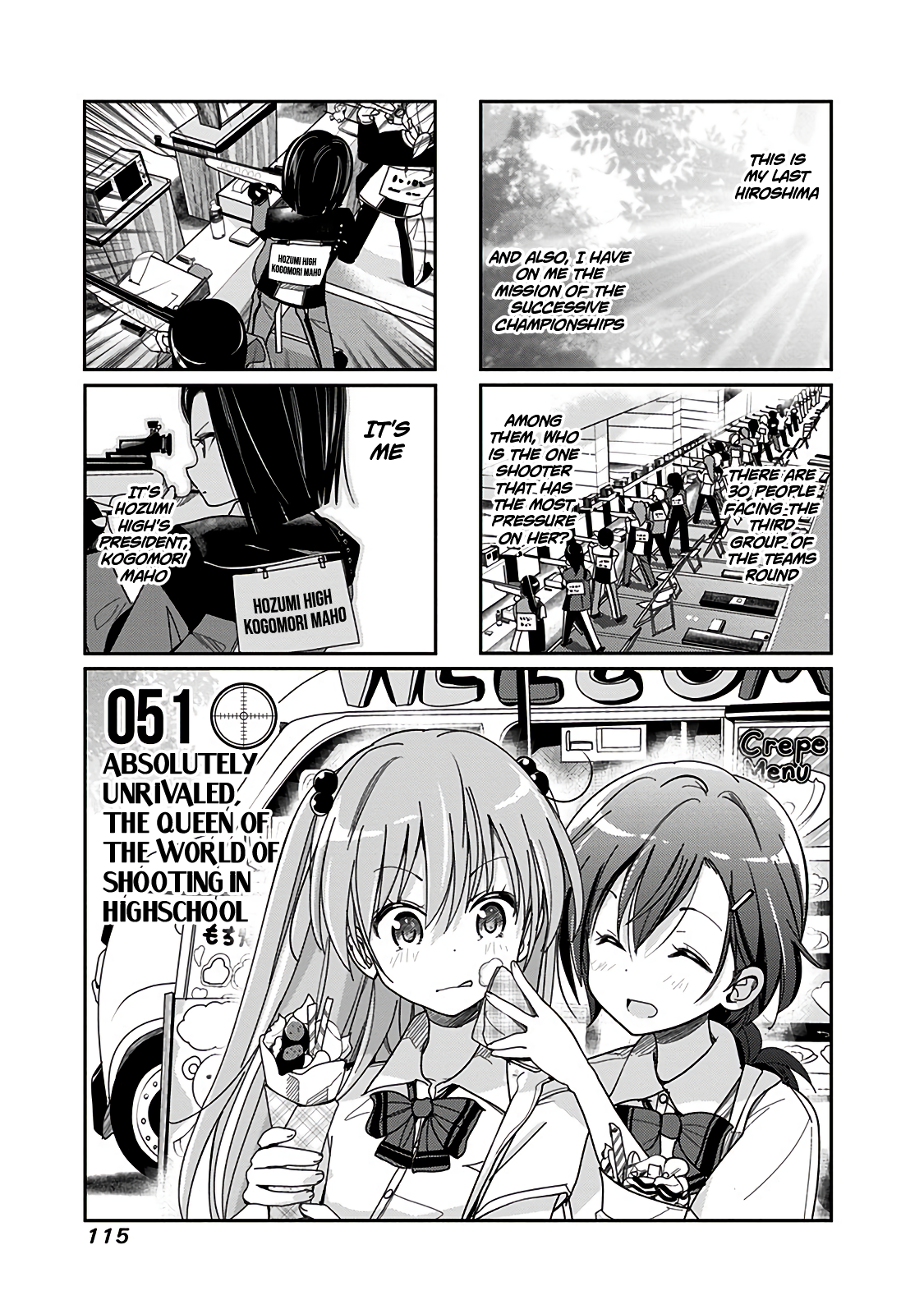 Rifle Is Beautiful Vol.3 Chapter 51: Absolutely Unrivaled, The Queen Of The World Of Shooting In Highschool - Picture 2