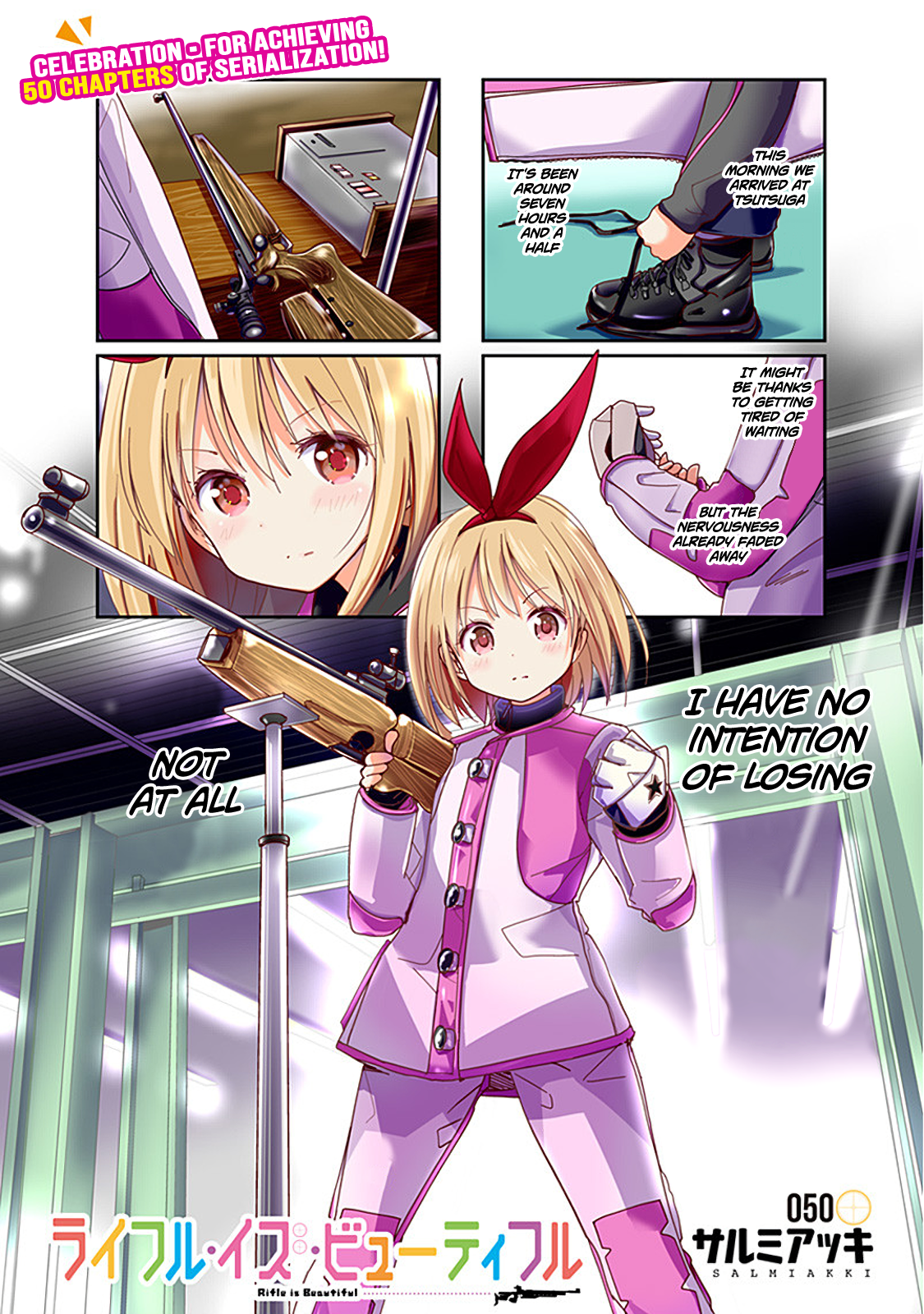 Rifle Is Beautiful Vol.3 Chapter 50: Celebration・for Achieving 50 Chapters Of Serialization! - Picture 1