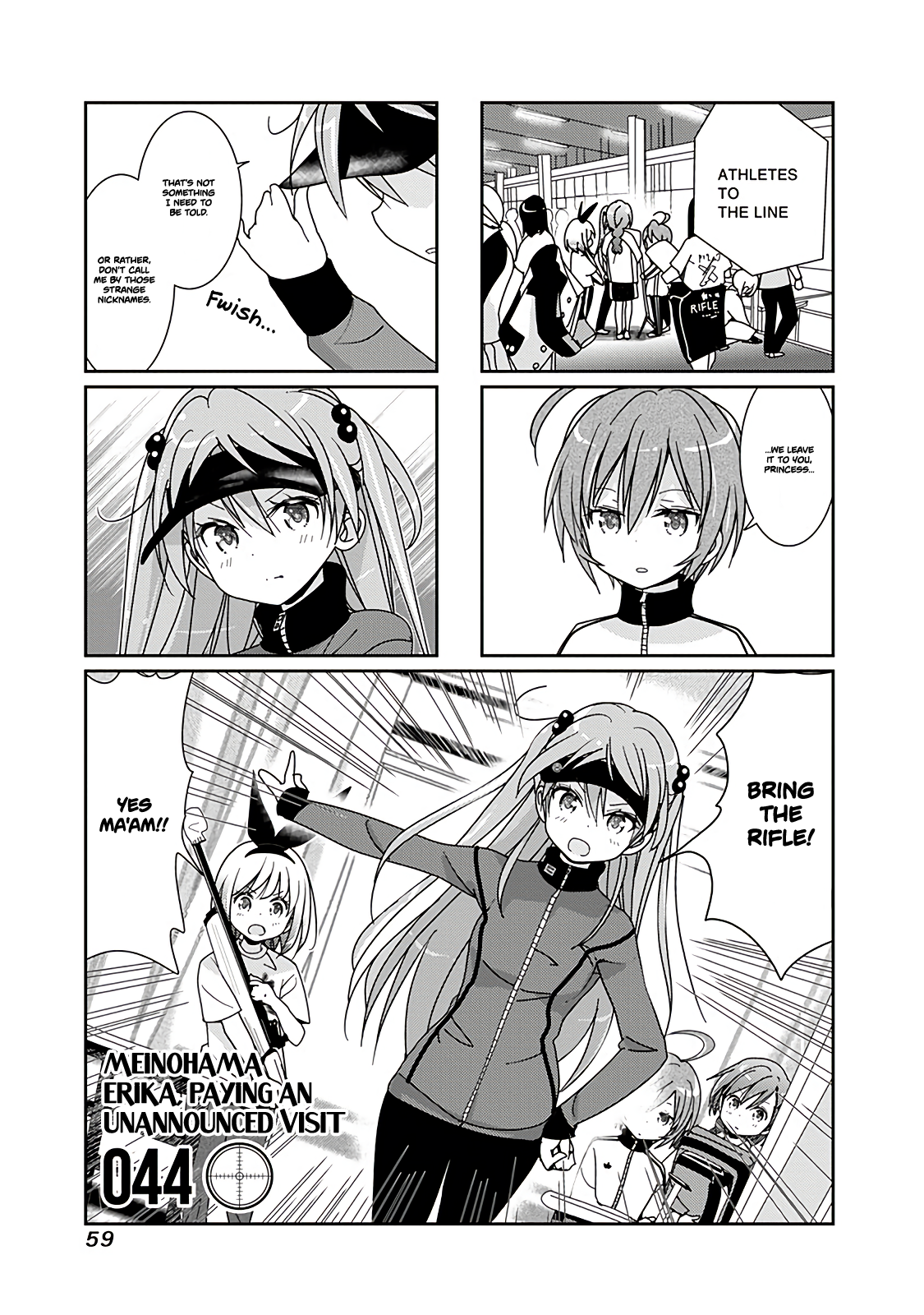Rifle Is Beautiful Vol.3 Chapter 44: Meinohama Erika, Paying An Unannounced Visit - Picture 2