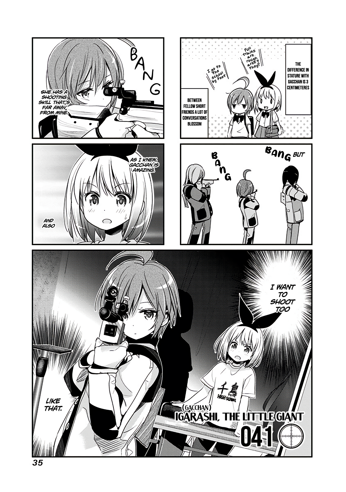 Rifle Is Beautiful Vol.3 Chapter 41: Igarashi (Gacchan), The Little Giant - Picture 2